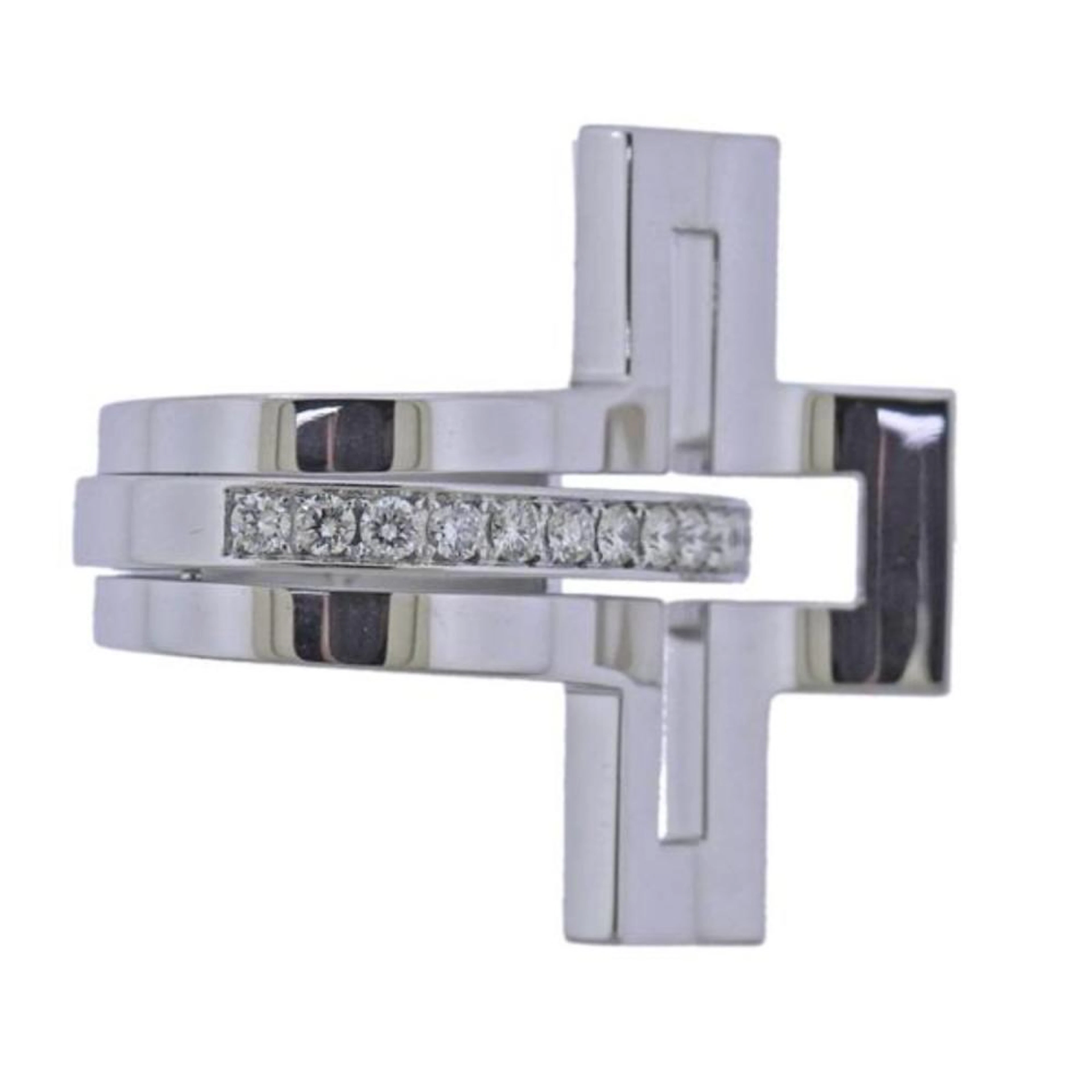 Roger Dubuis 18k Gold Diamond Ring