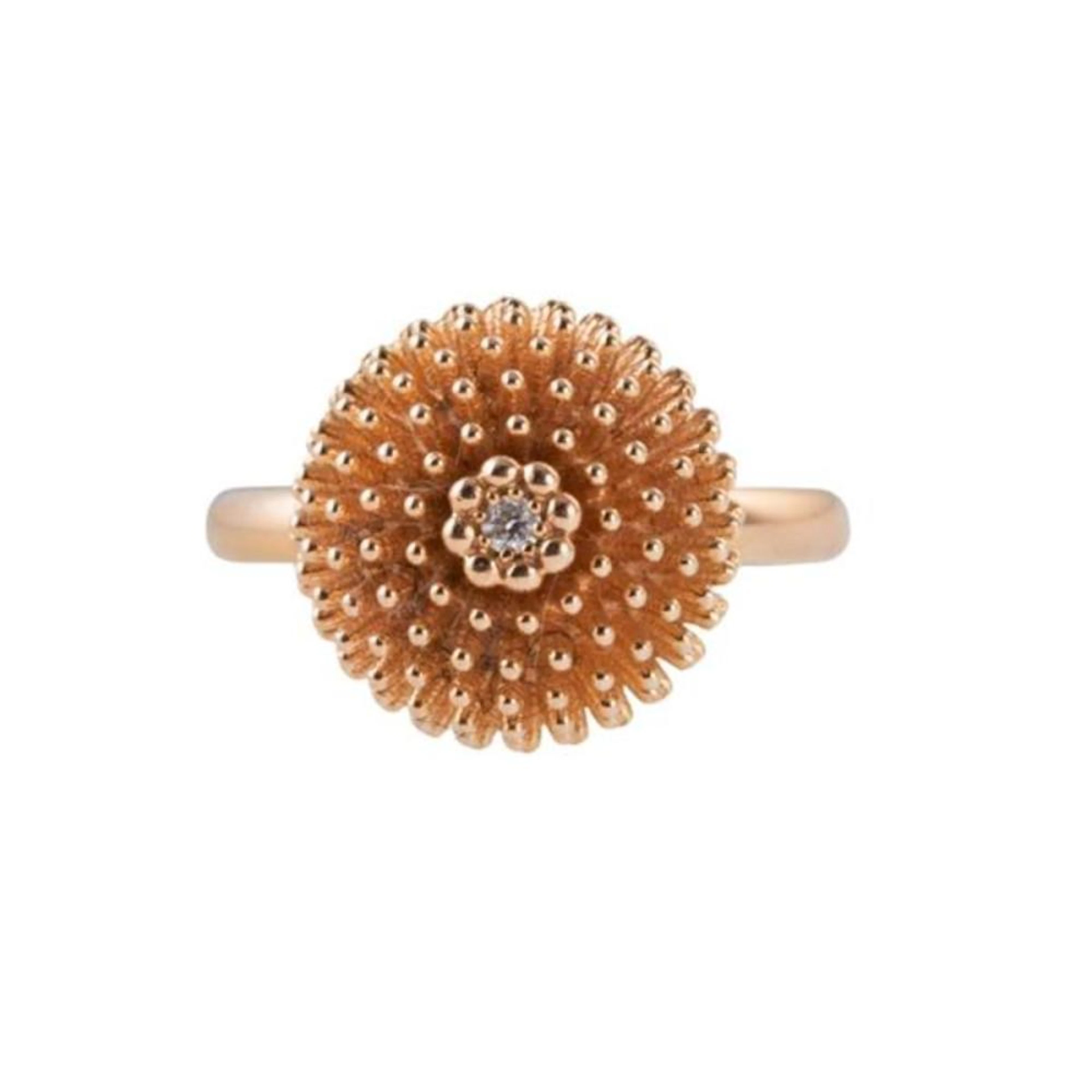 Cartier Catcus de Cartier 18k Gold Diamond Ring
