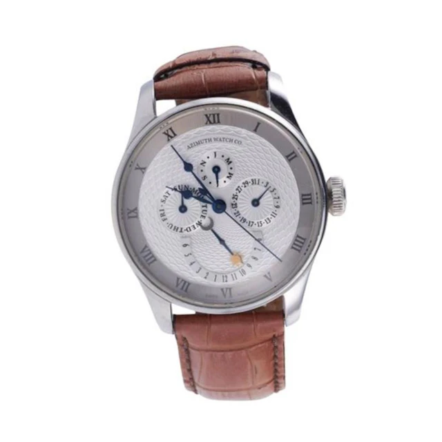 Azimuth Calendarier Stainless Steel Automatic Watch 316L