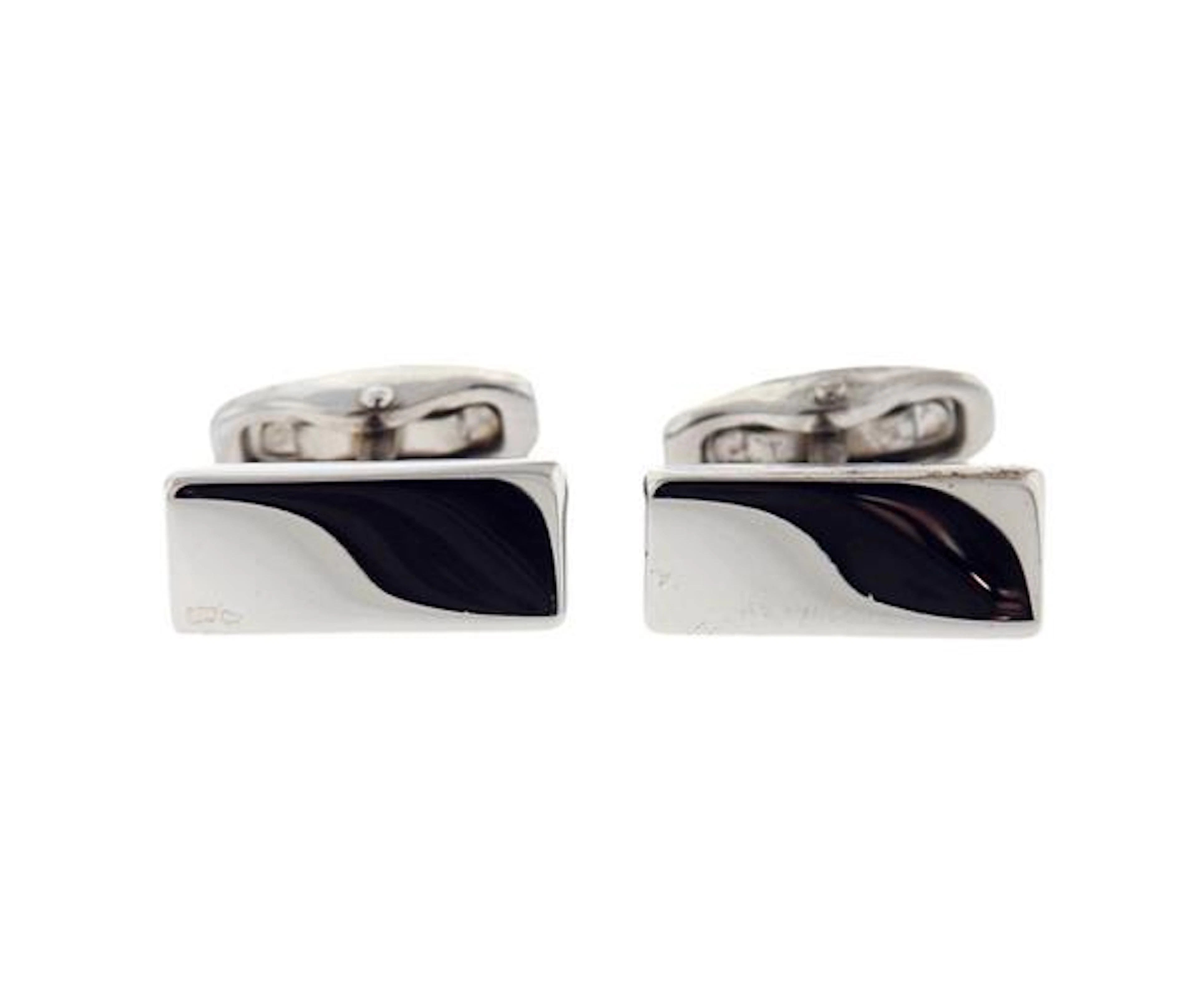 Salvatore Ferragamo Sterling Silver Cufflinks