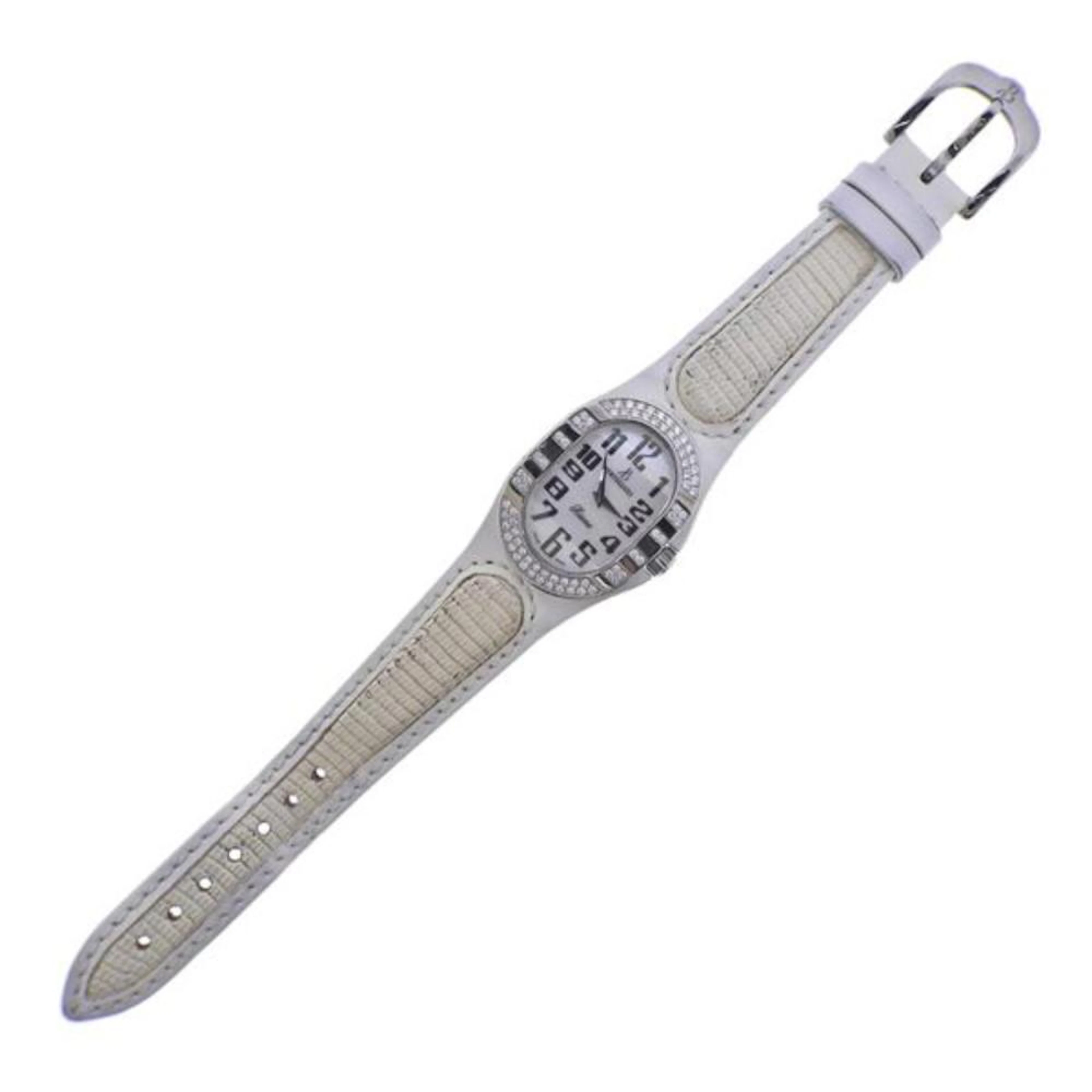 Bertolucci Mother of Pearl Diamond Lady's Watch 313 49 433