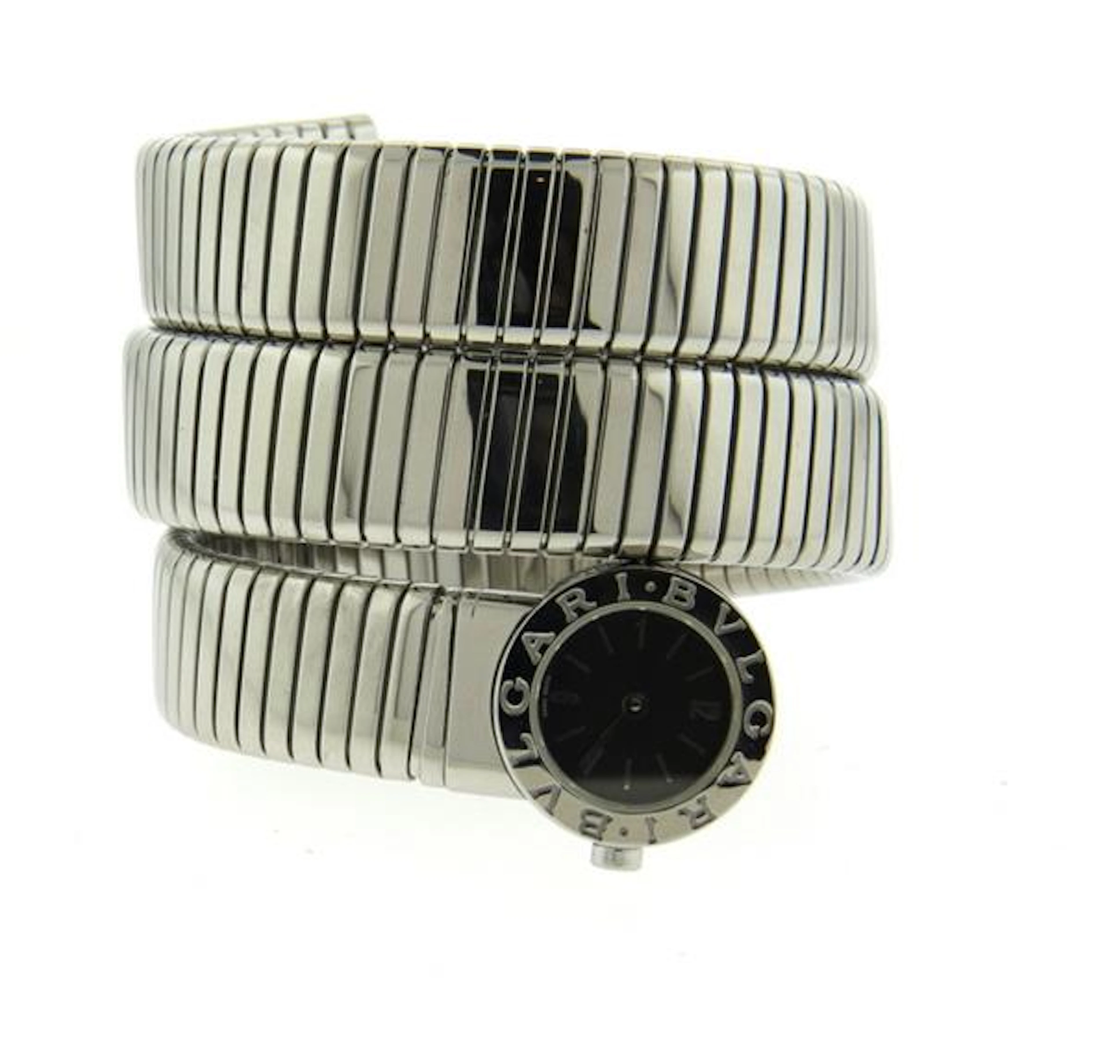 Bulgari Bvlgari Tubogas Serpenti Steel Wrap Lady's Watch BB191TS