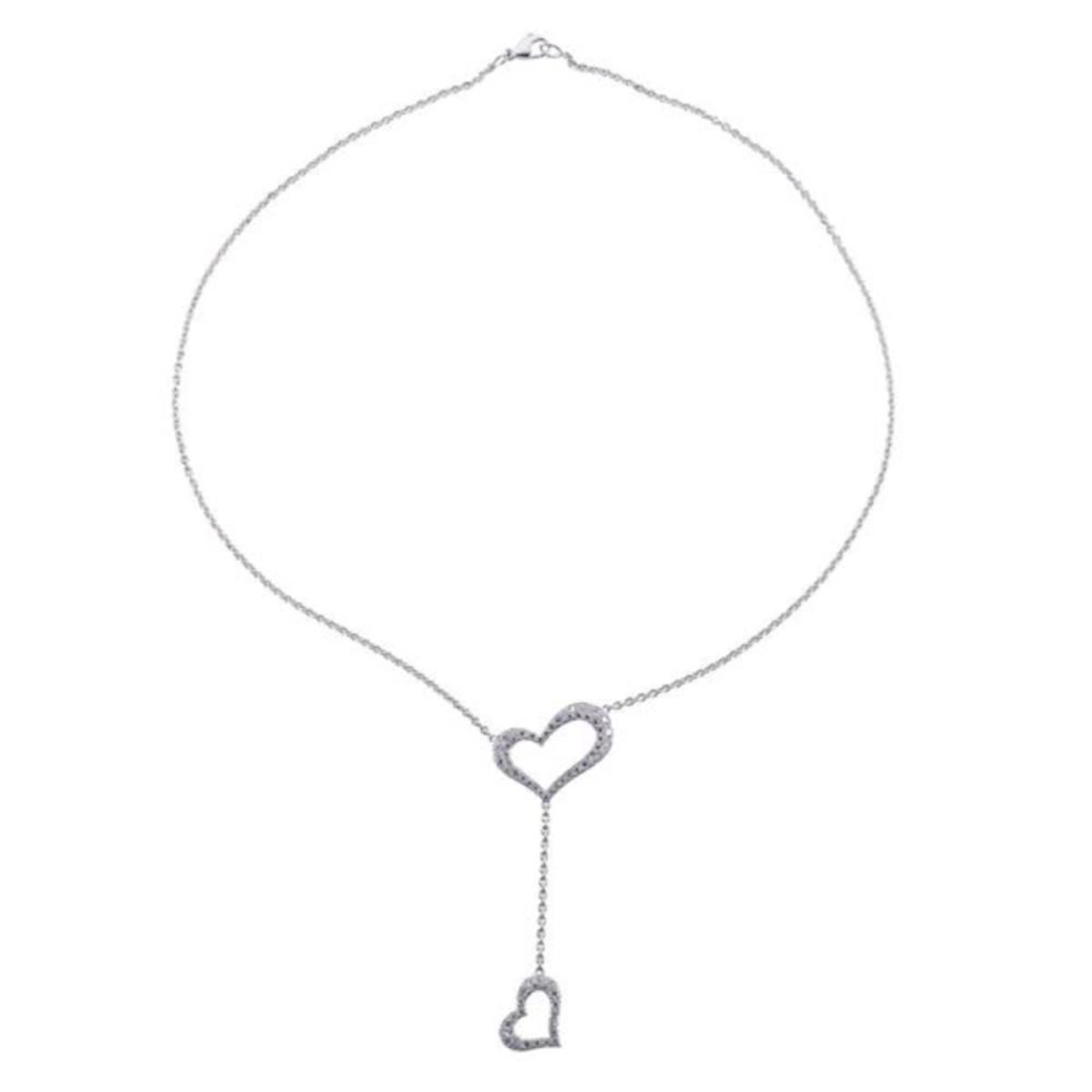 Piaget 18k Gold Diamond Heart Pendant Necklace
