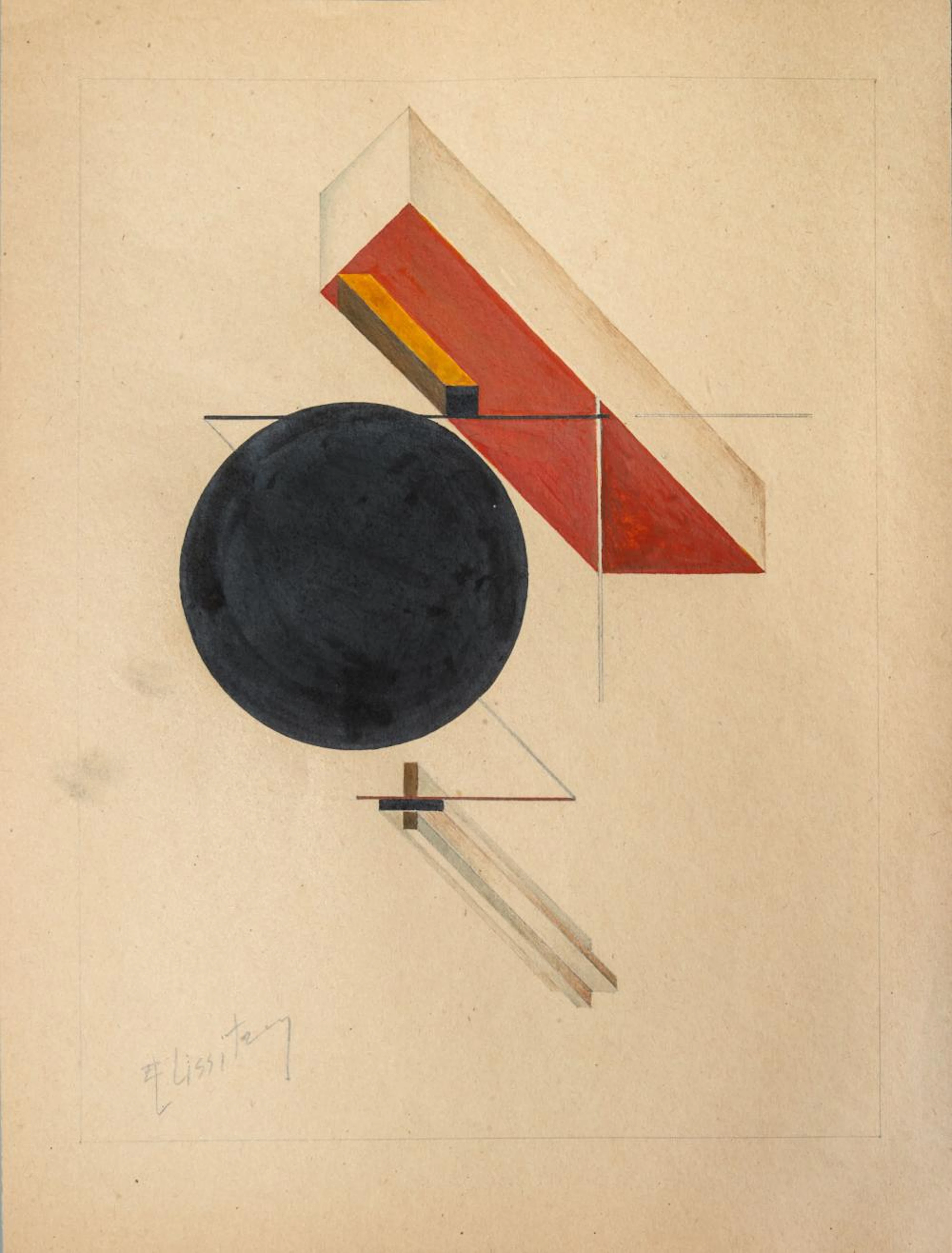 LAZAR (EL) LISSITZKY (1890 - 1941), VICTORY OVER THE SU