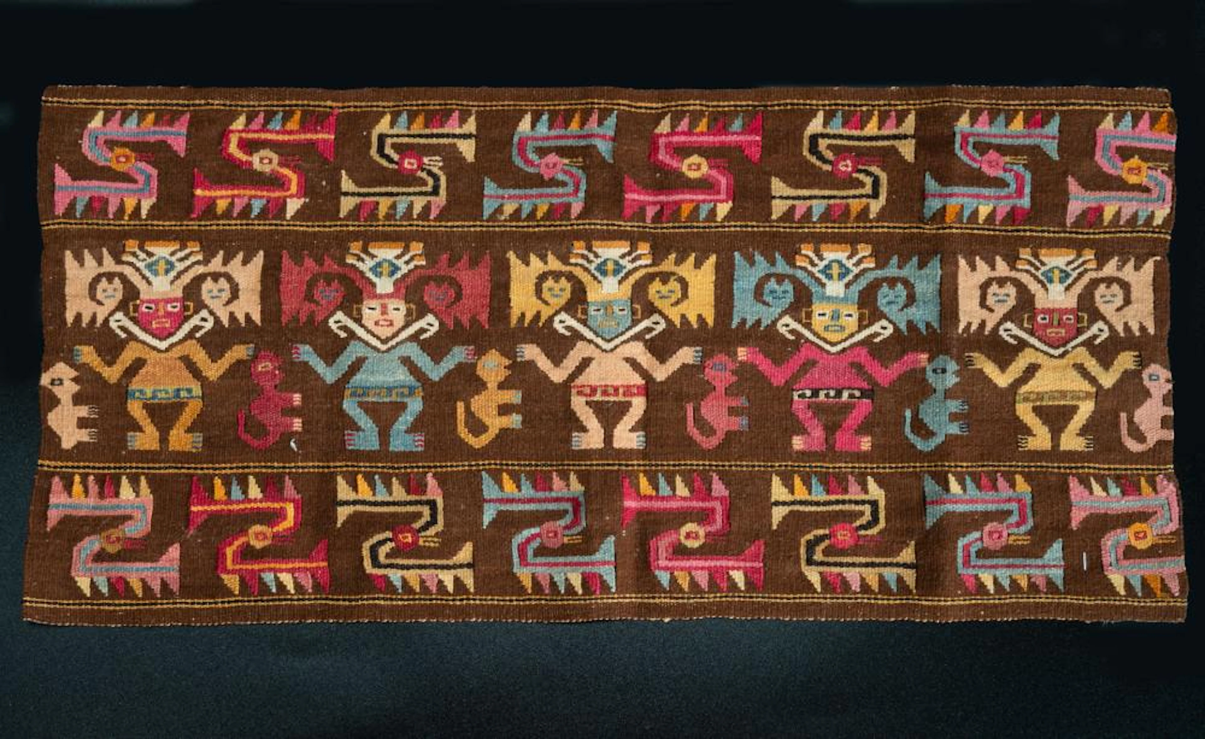Part of a Border with Frontal Figures