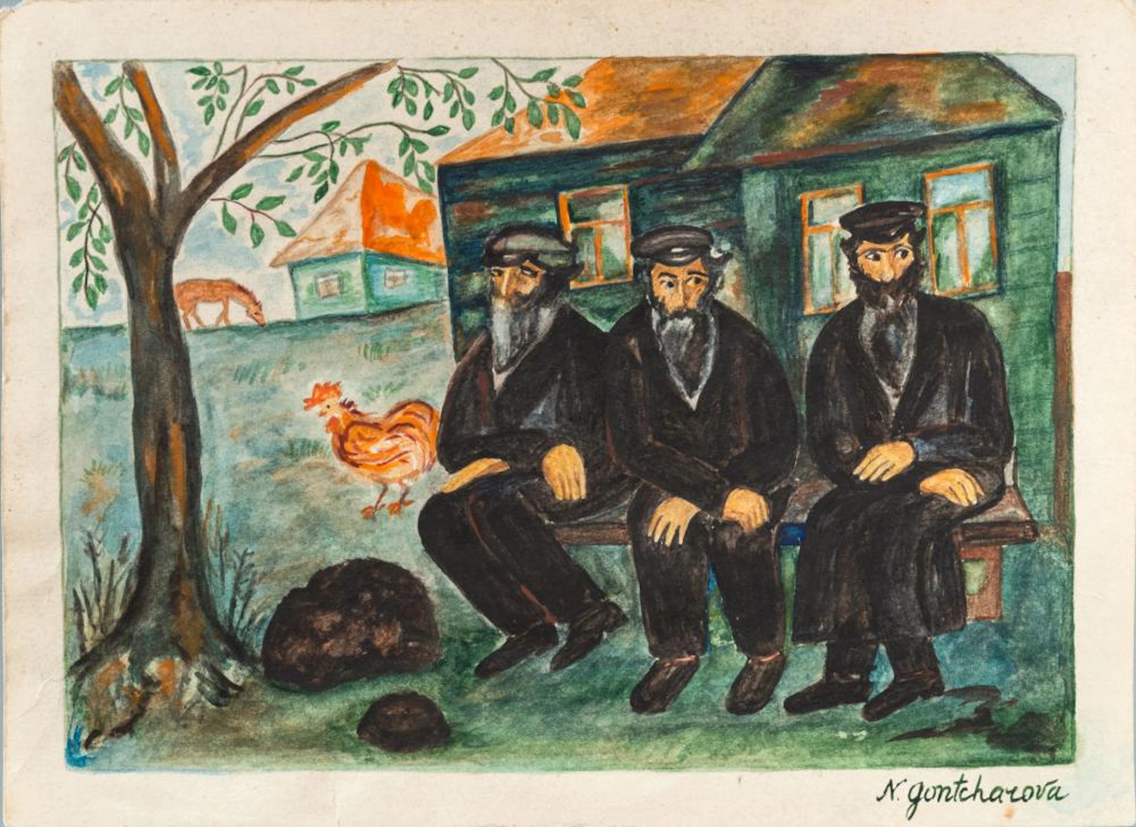 ATALIA GONCHAROVA (1881-1962), SABBATH