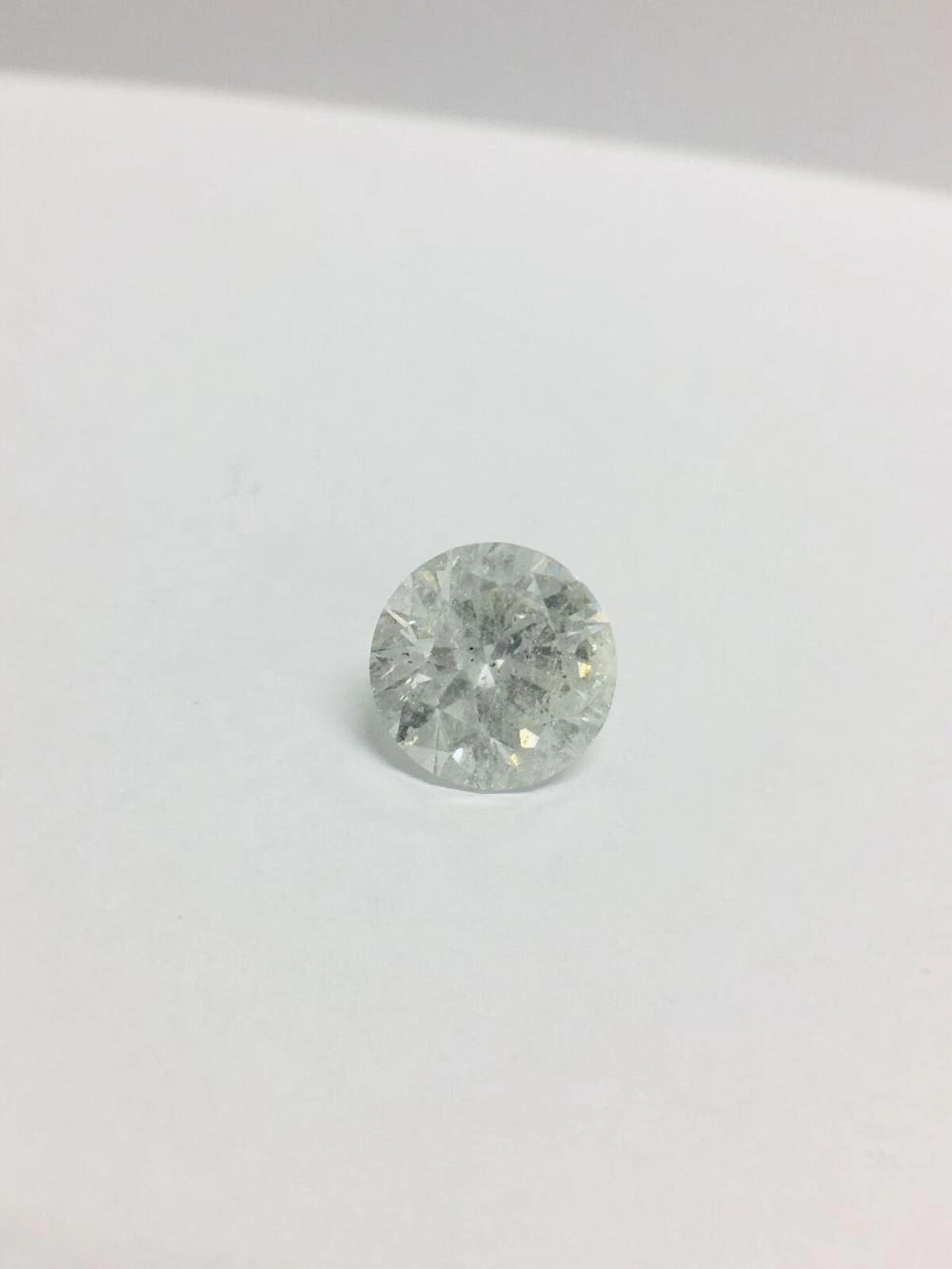 5.12ct round Brilliant cut natural Diamond