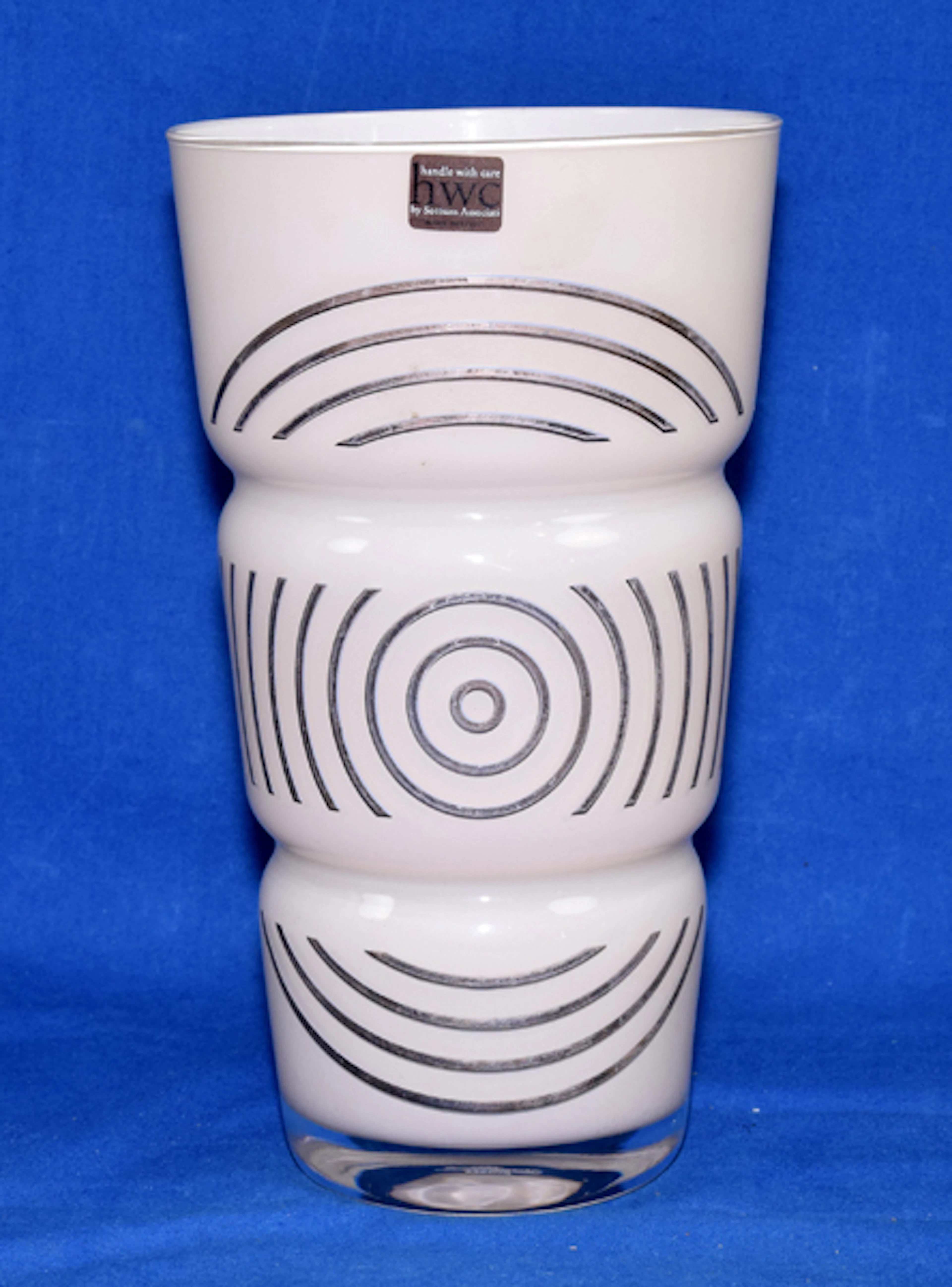 ROSENTHAL EGIZIA ART DECO VASE - 9.75''H, 5.5'' diameter at mouth - Condition: Age appropriate wear; All items sold as is.