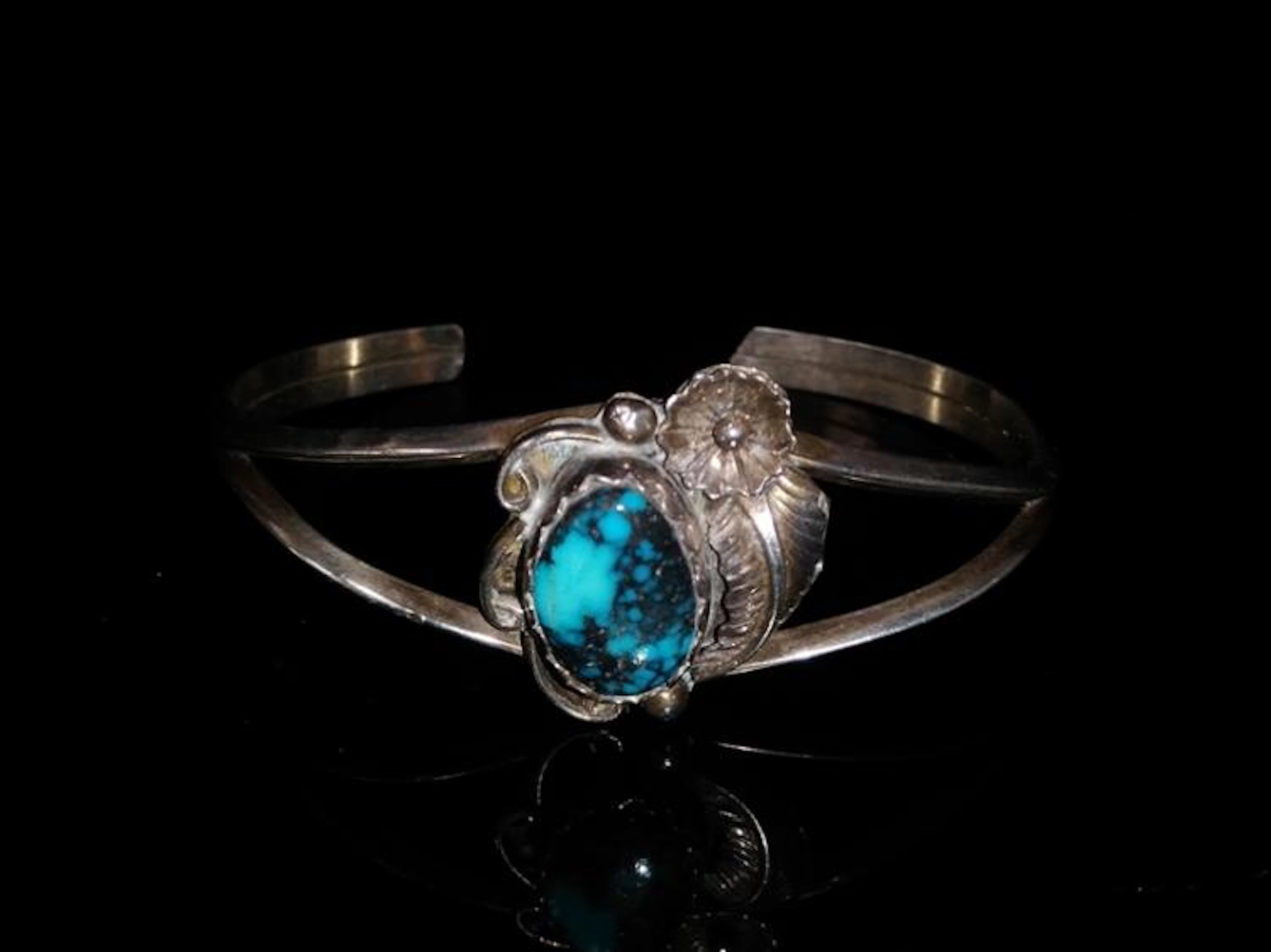 Sterling Silver and Turquoise Bracelet