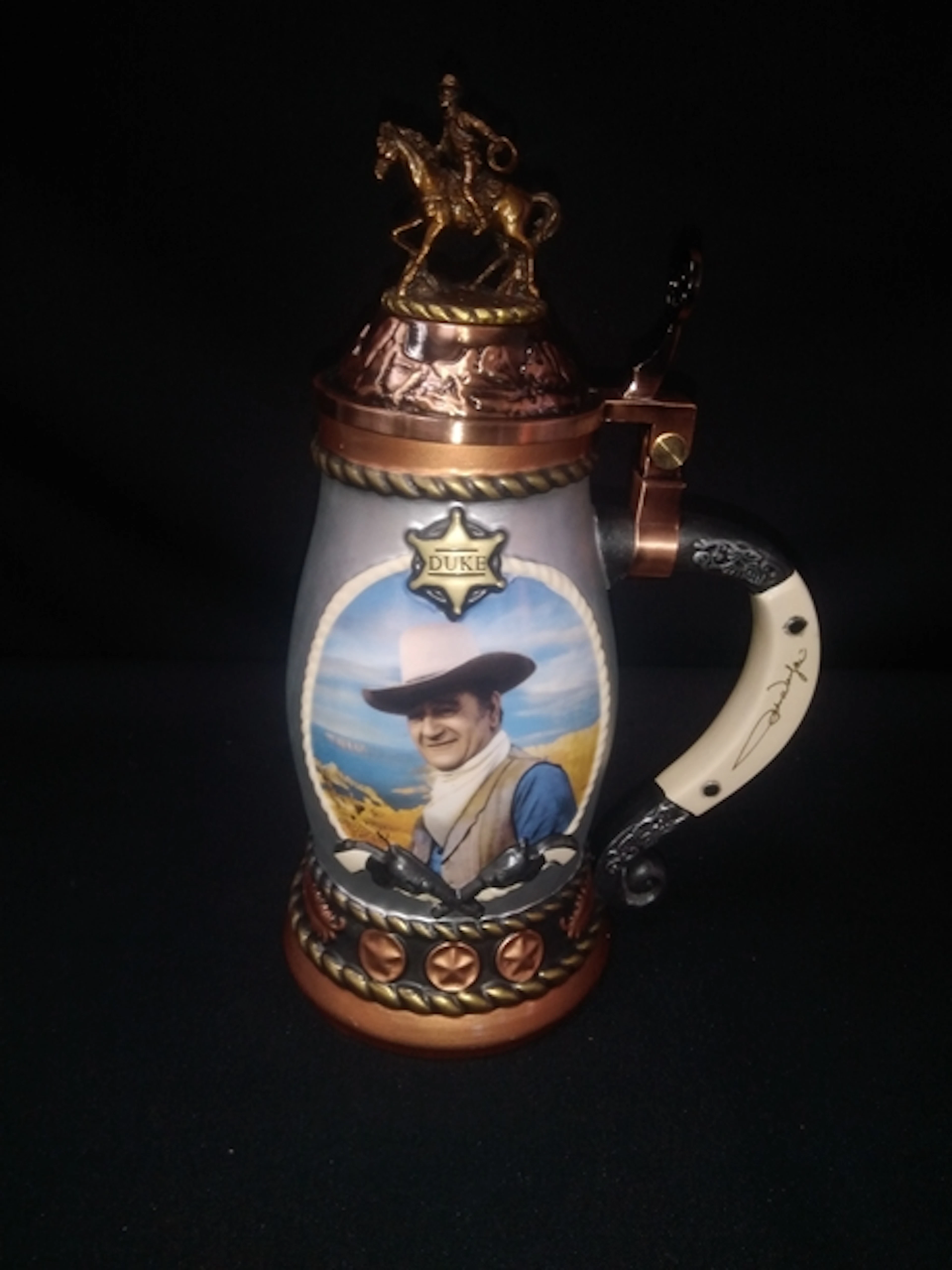 Bradford Exchange John Wayne Stein American Legend