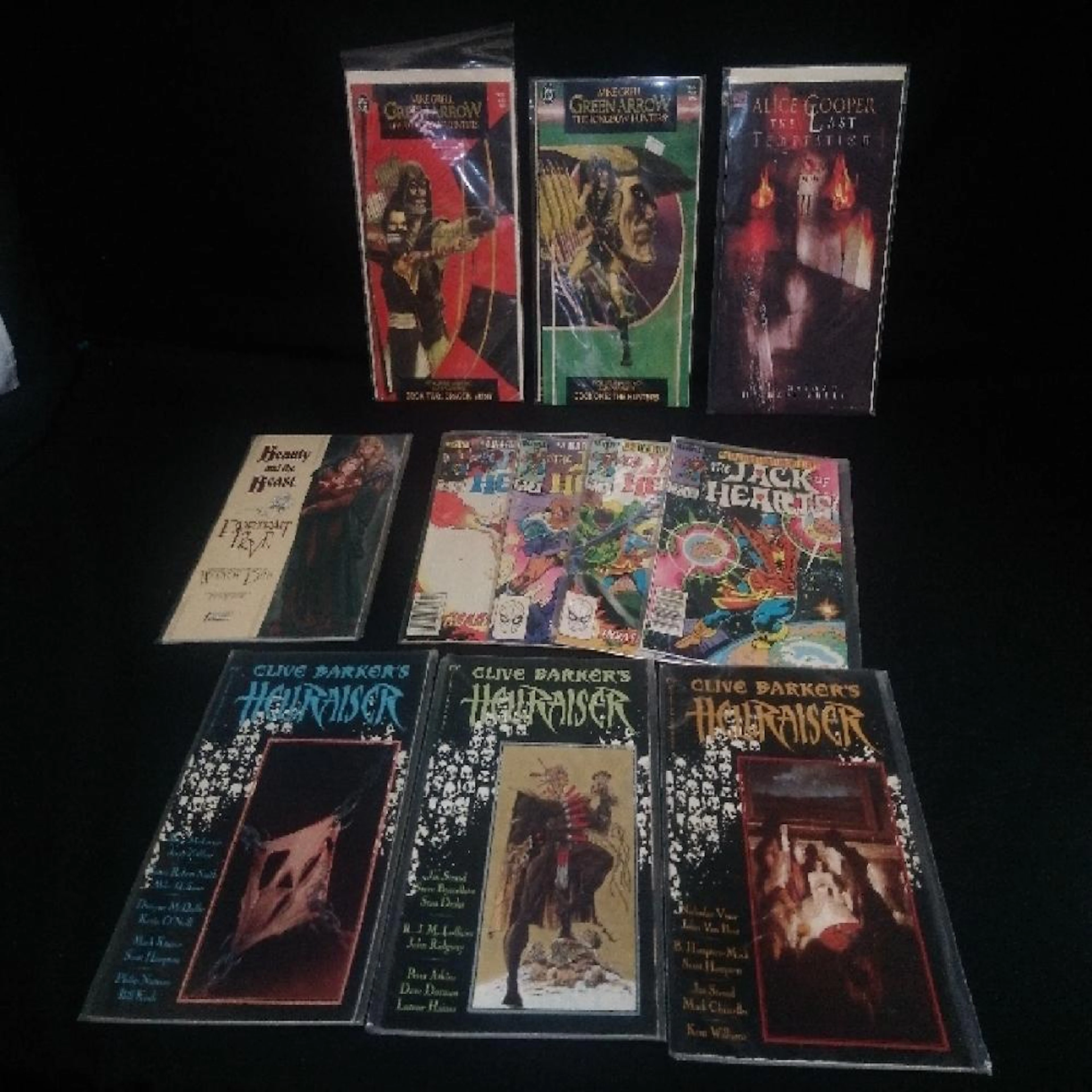 11 Vintage Comics: Hellraiser, Alice Cooper++++