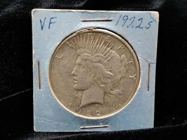 1922 S Peace Silver Dollar