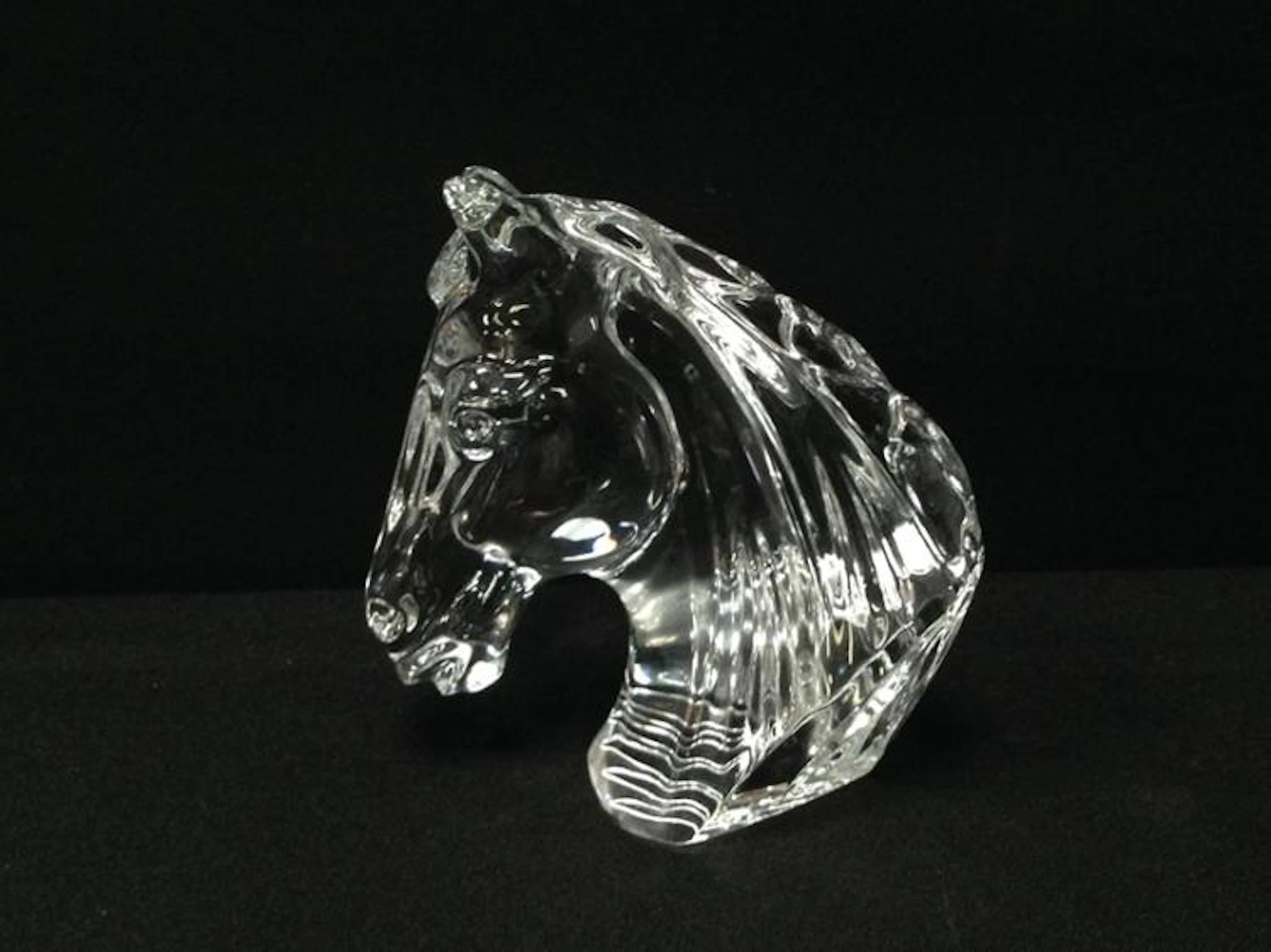 Waterford Crystal Horse Head Figurine
