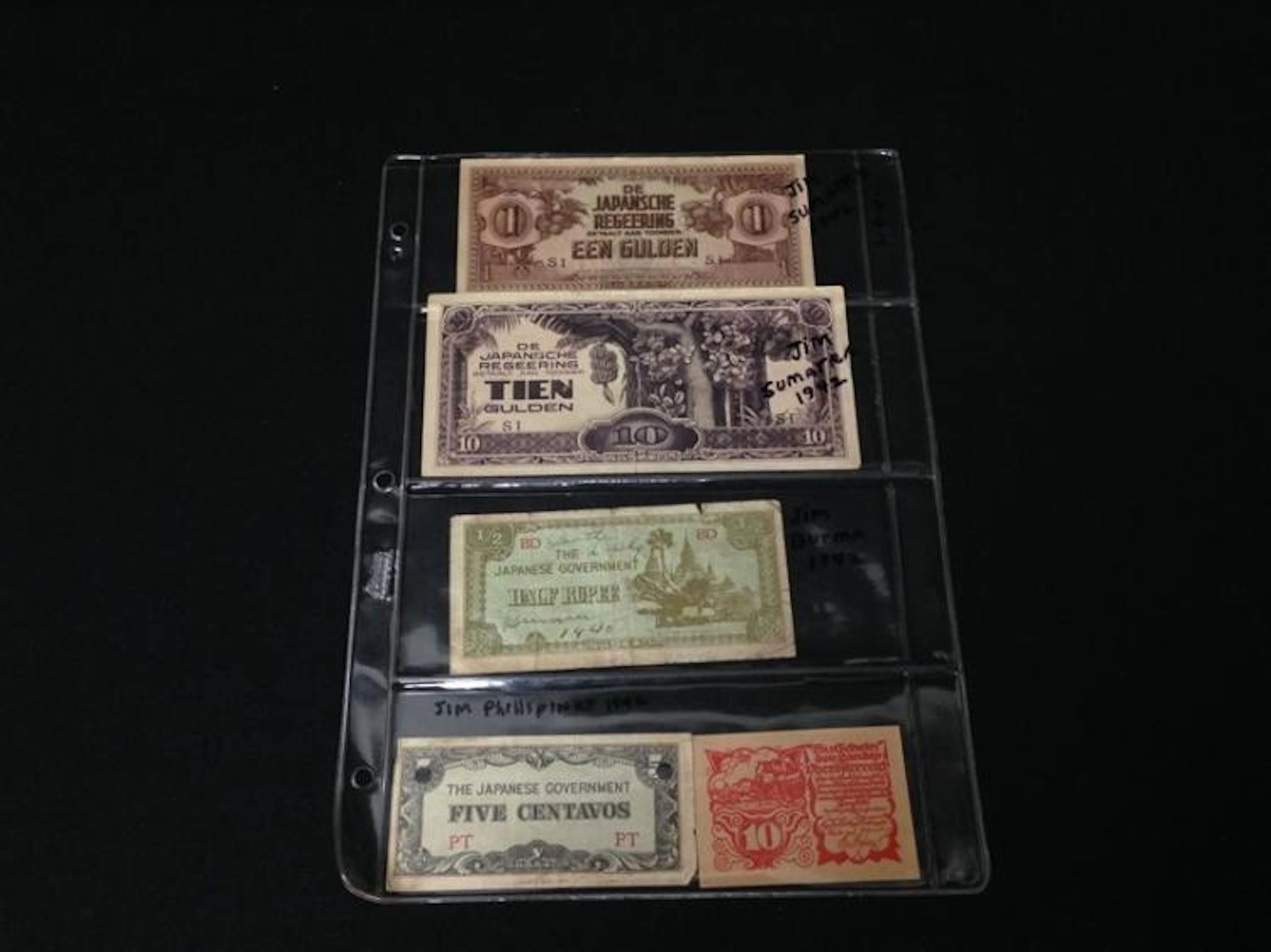 Lot of Vintage Japanese Currency