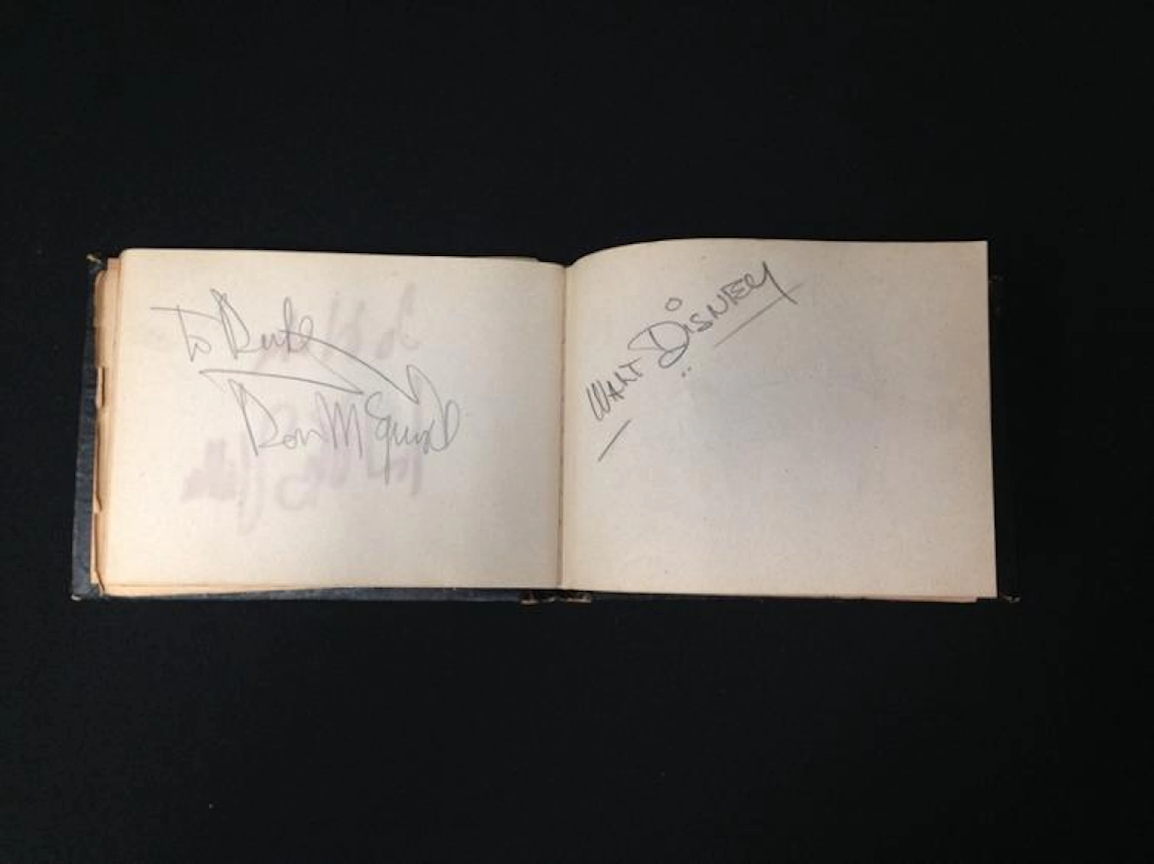 Vintage Autograph book
