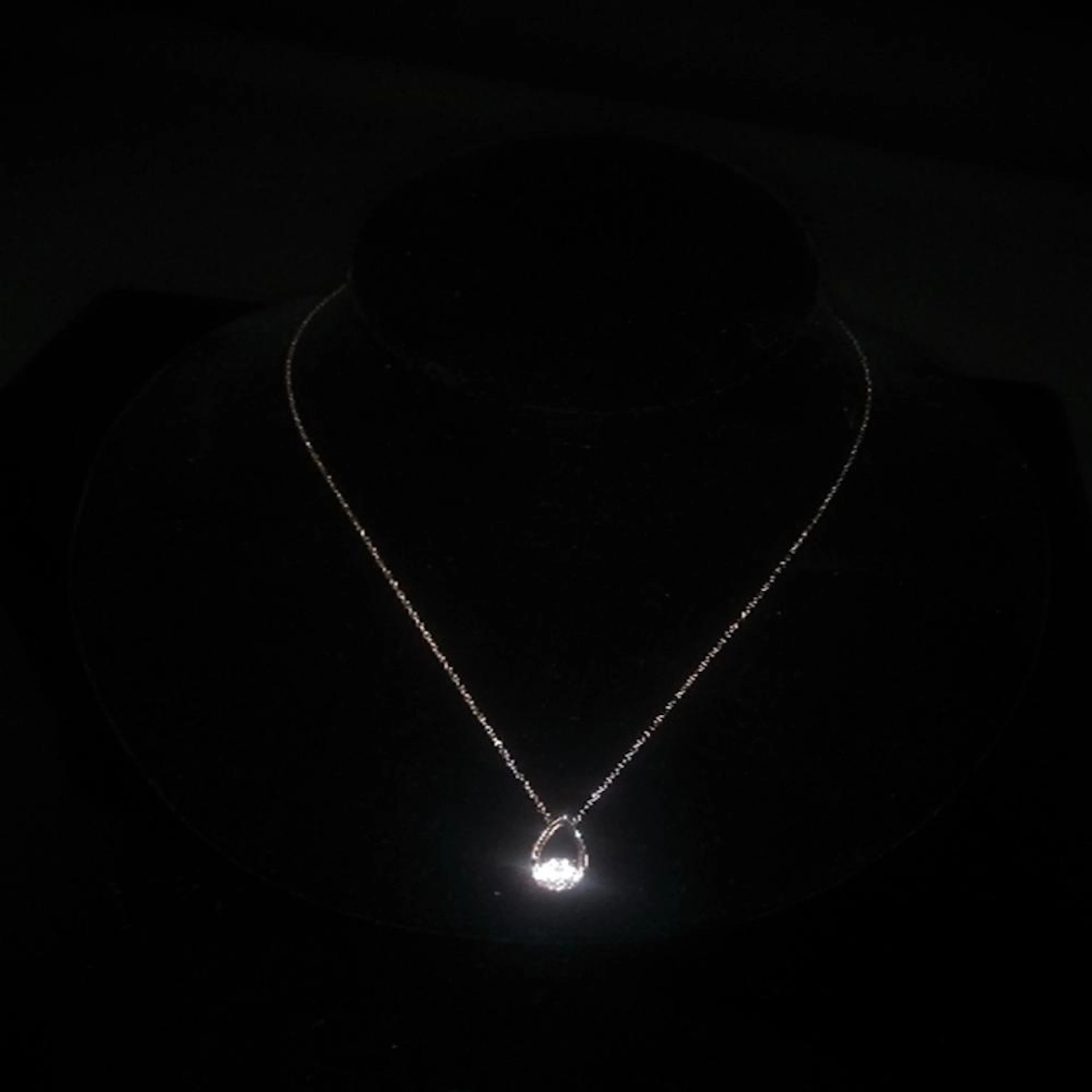 Sterling Silver and Lime Topaz Pendant Necklace