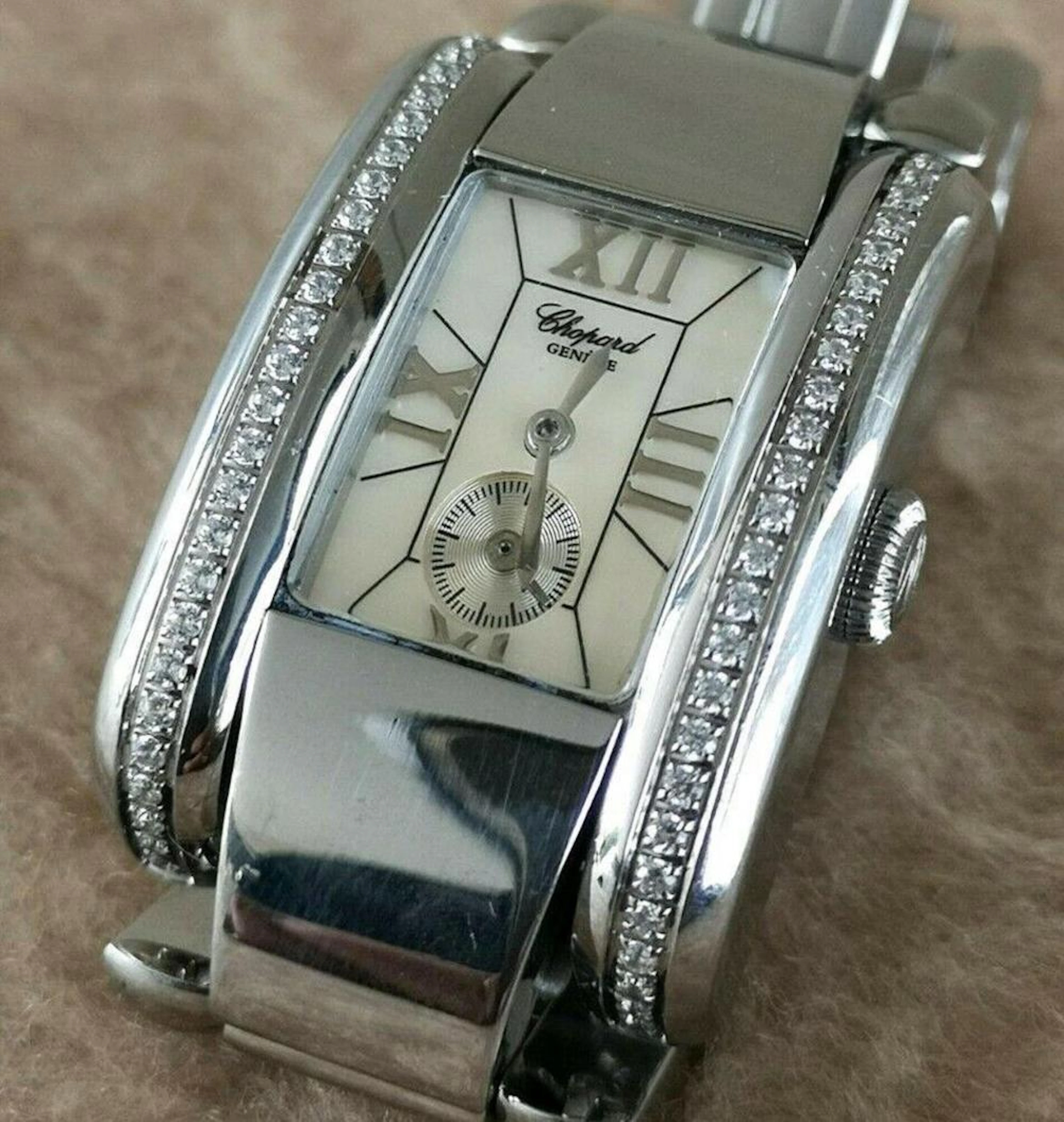 CHOPARD DIAMOND LA STRADA BRACELET WATCH W/ BOX