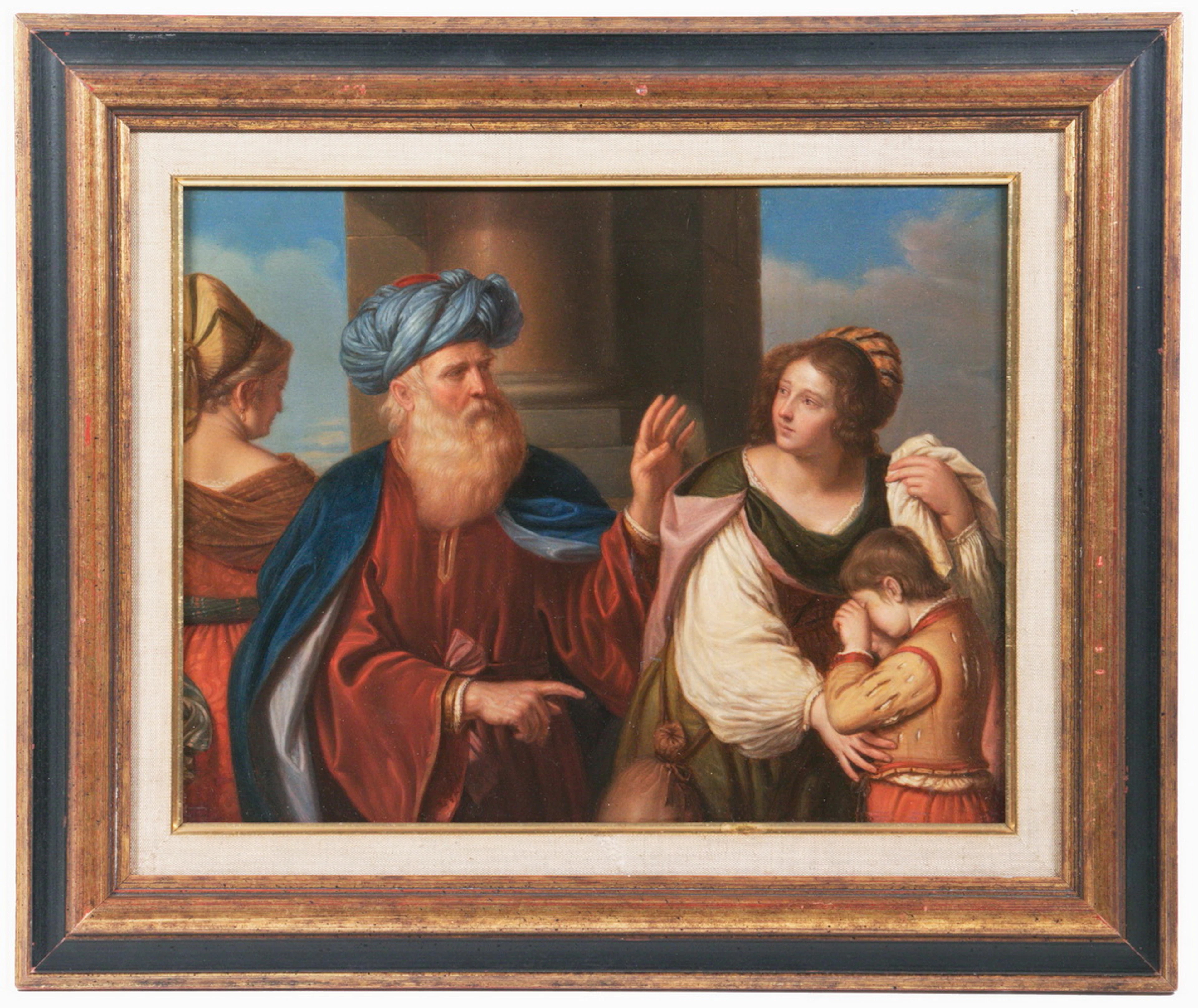 GRAND TOUR PERIOD COPY OF ITALIAN RENAISSANCE PAINTING