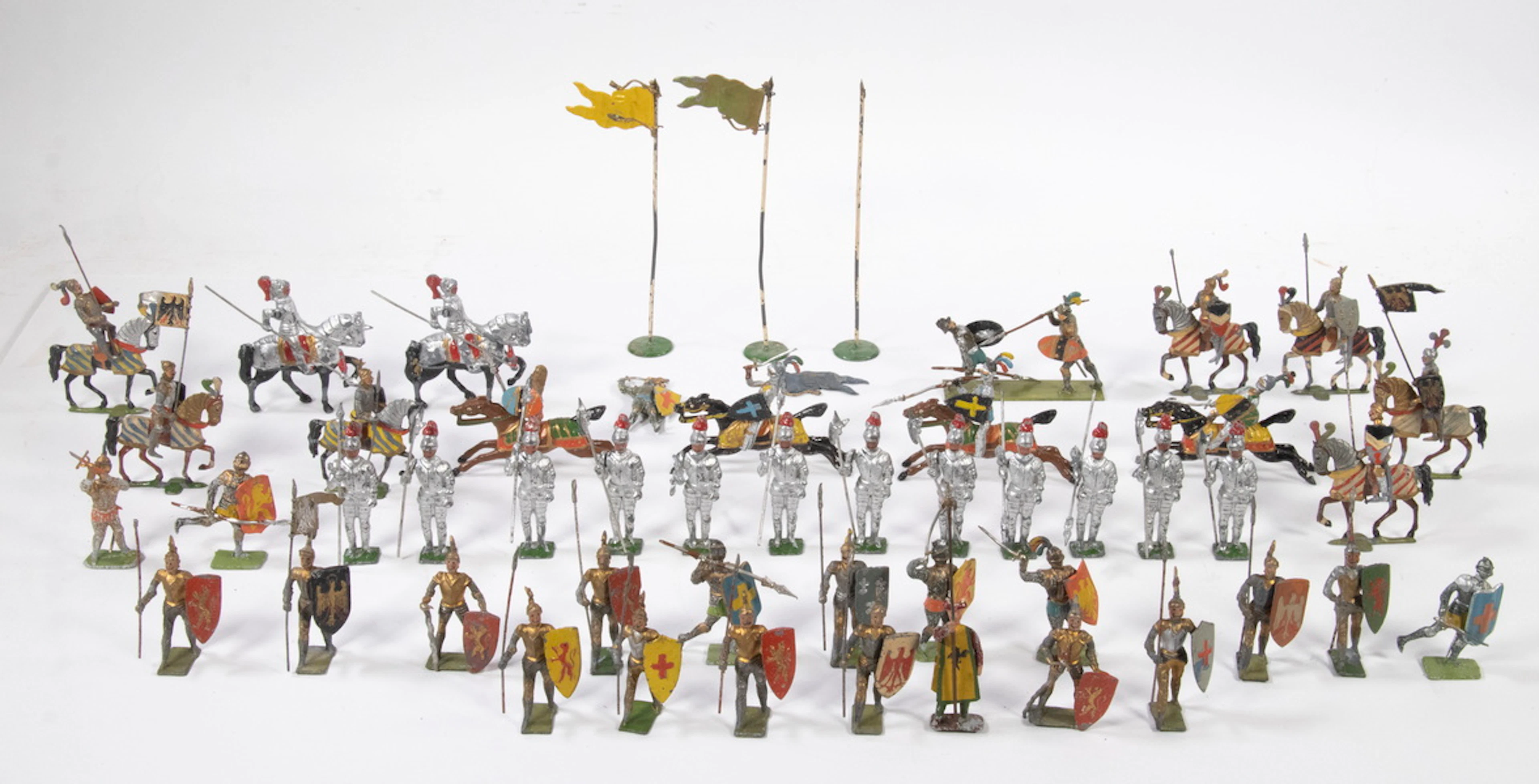(51) HEYDE GERMAN LEAD MEDIEVAL SOLDIERS & ACCESSORIES