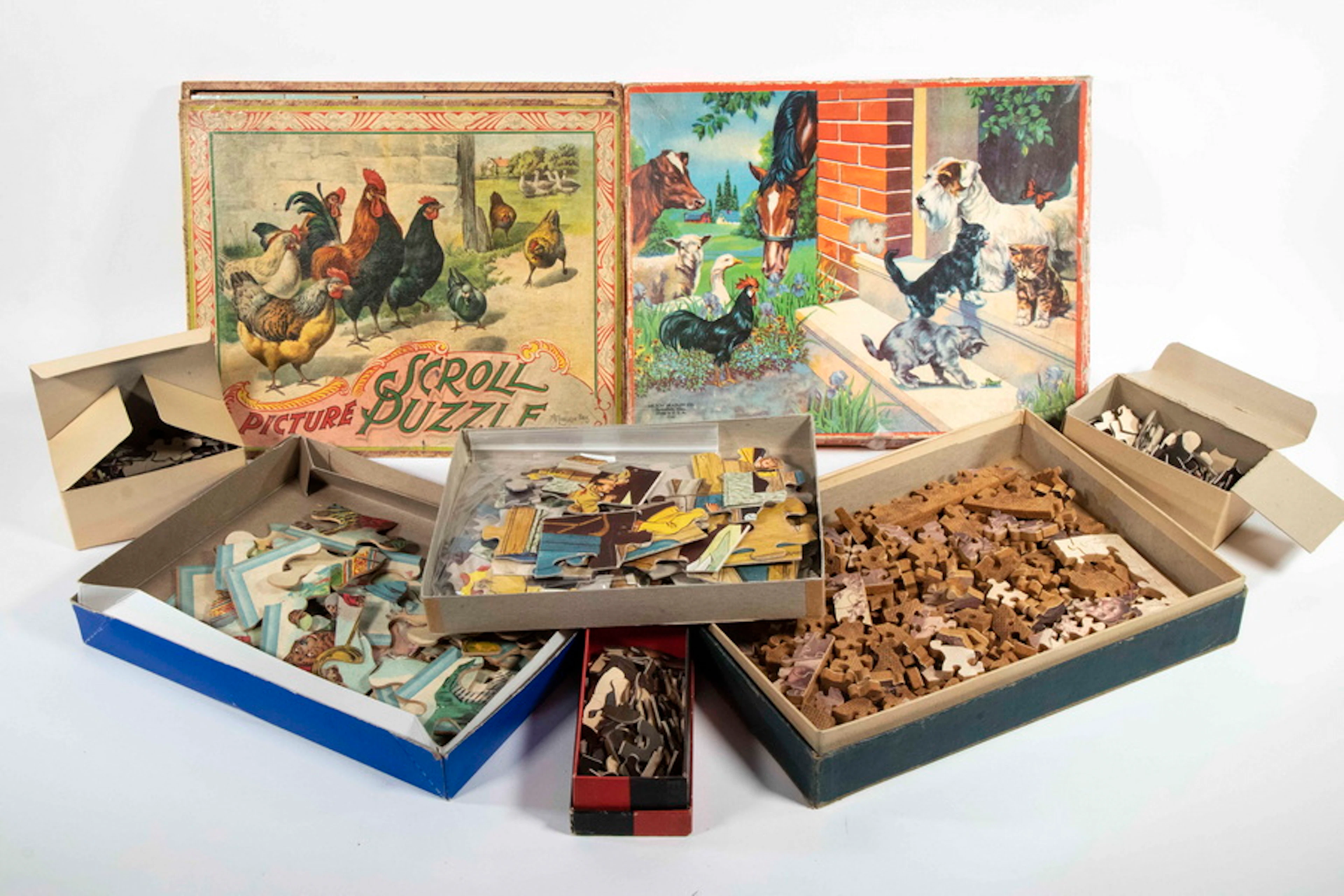 (8) CHILDREN'S PUZZLES