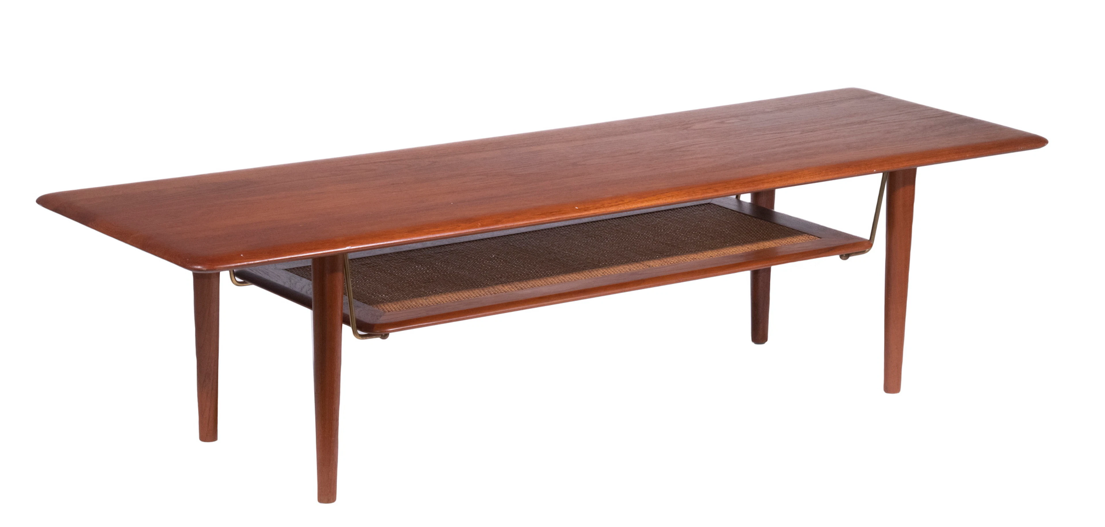 DANISH MODERN TEAK COFFEE TABLE