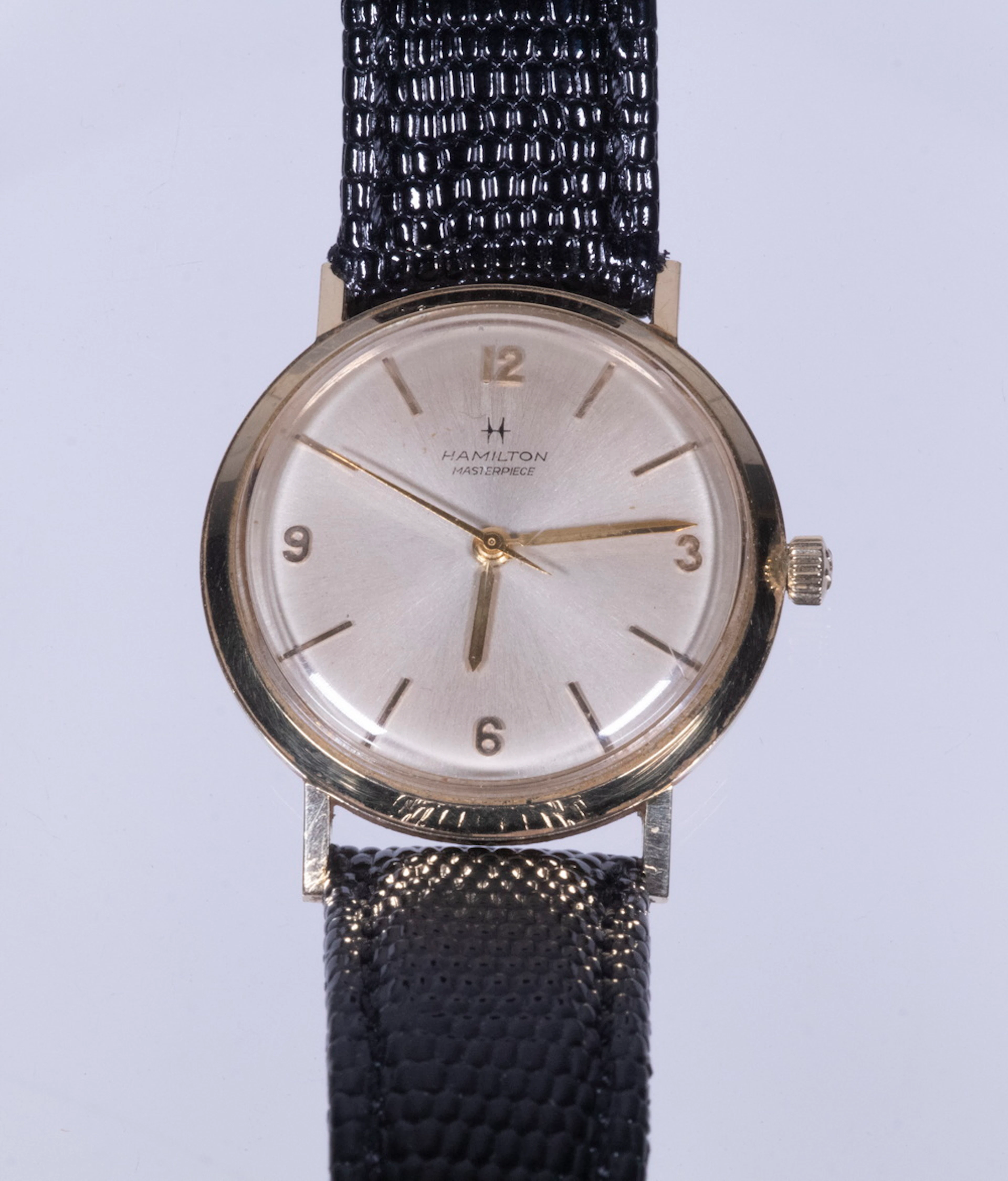 GENT'S HAMILTON 14K GOLD WRISTWATCH
