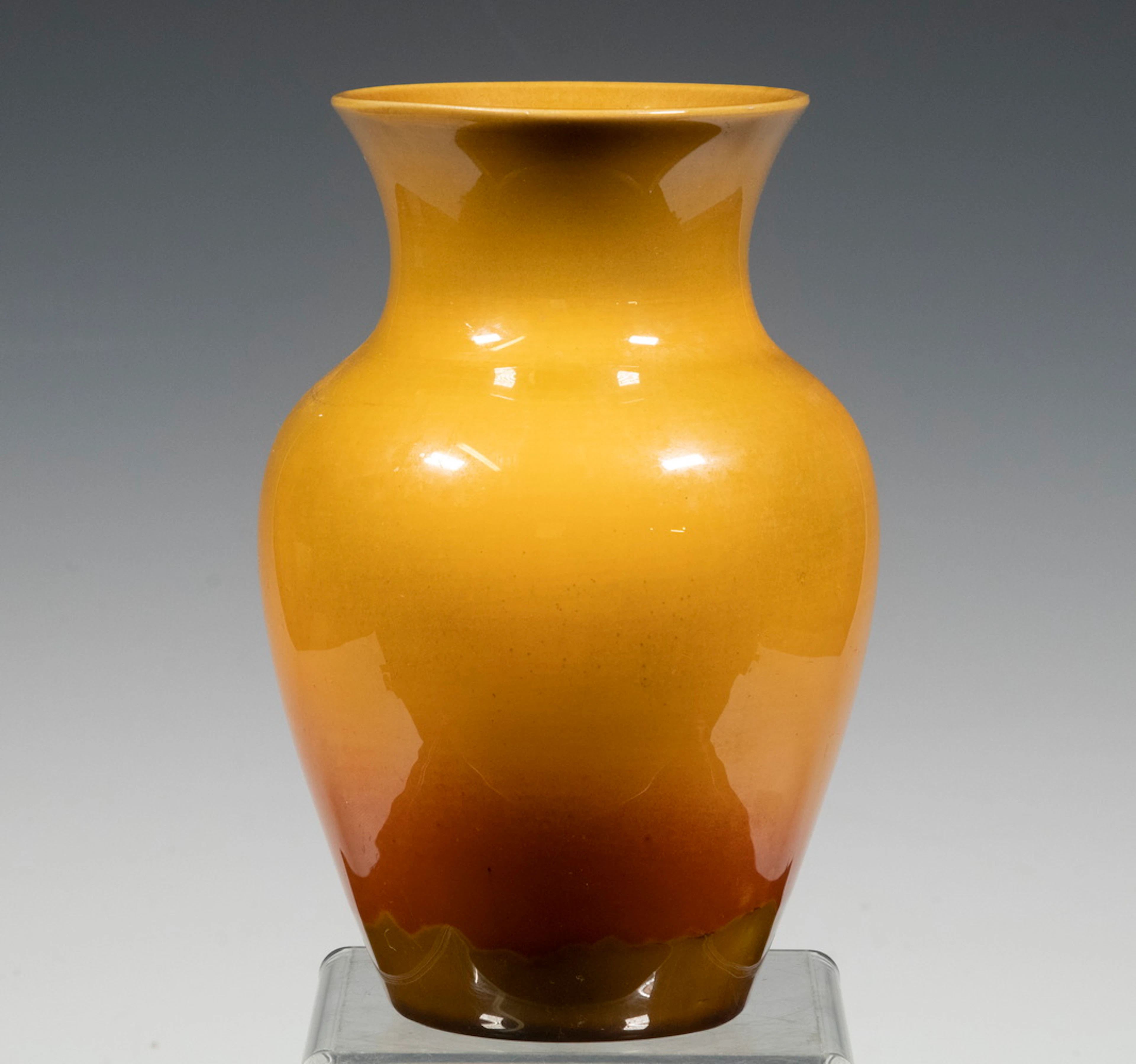 ALBERT ROBERT VALENTIEN (OH/CA, 1862-1925) ART POTTERY VASE