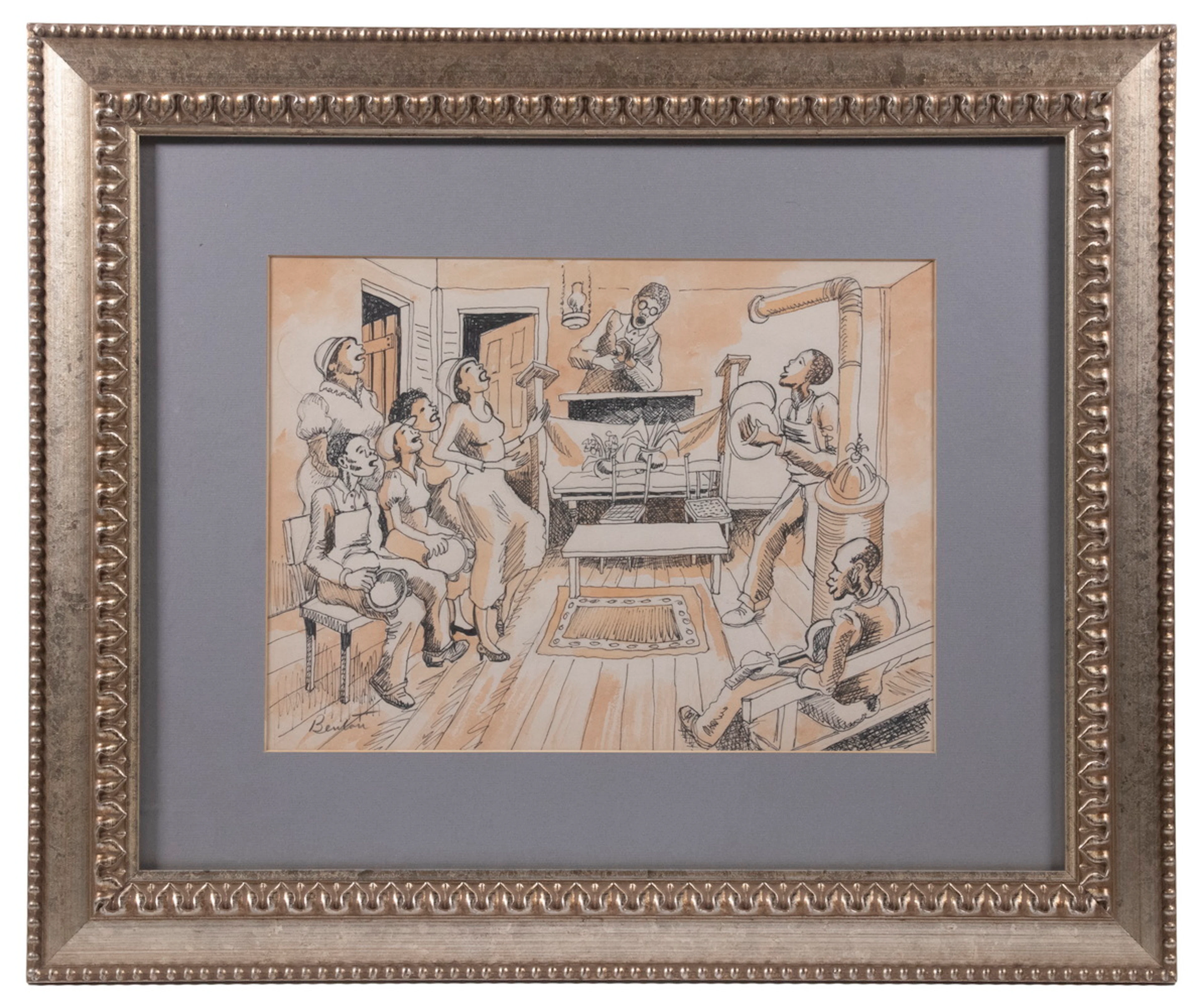THOMAS HART BENTON (MO/MA, 1889-1975)