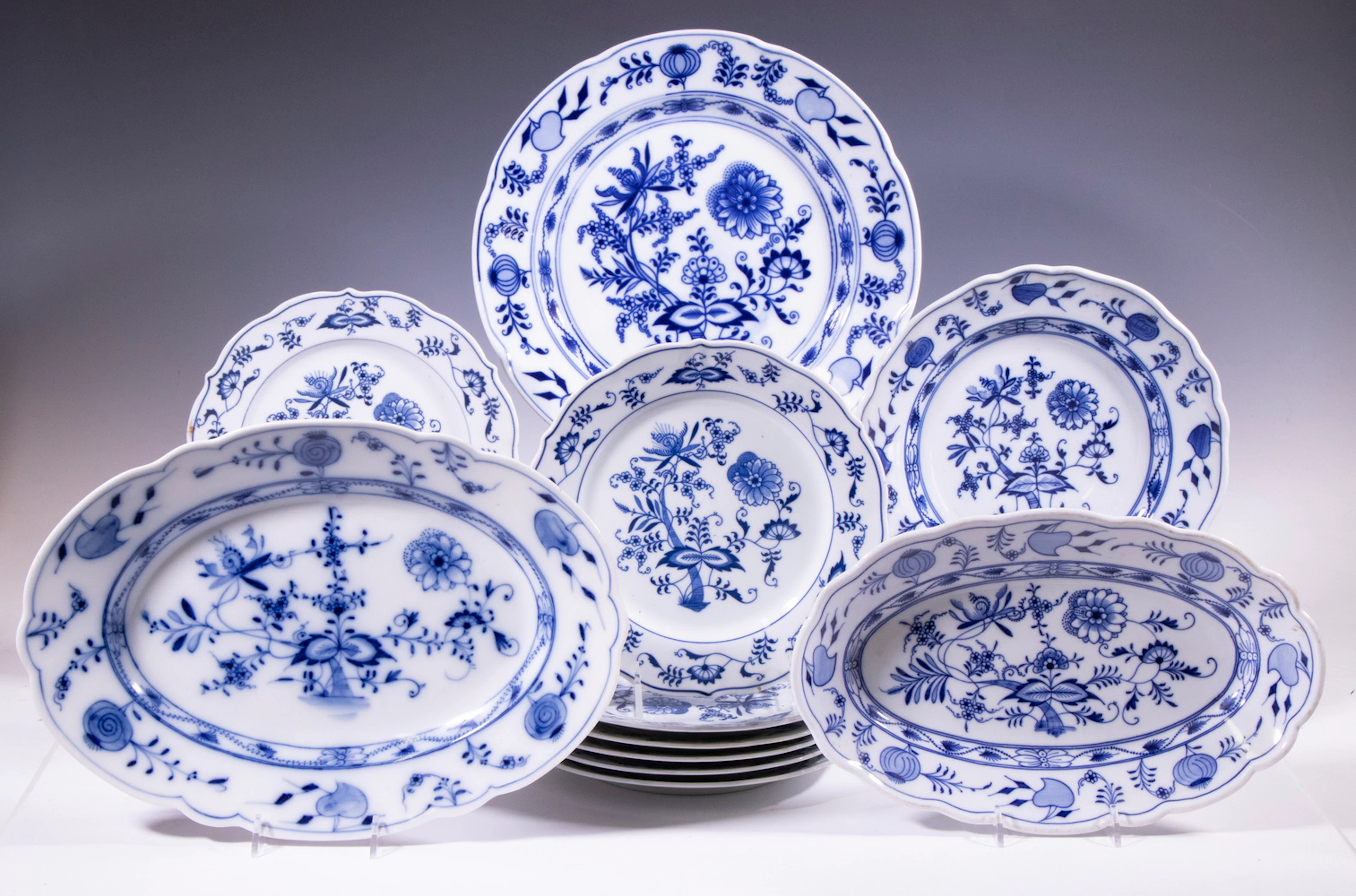 "BLUE ONION" PATTERN CHINA
