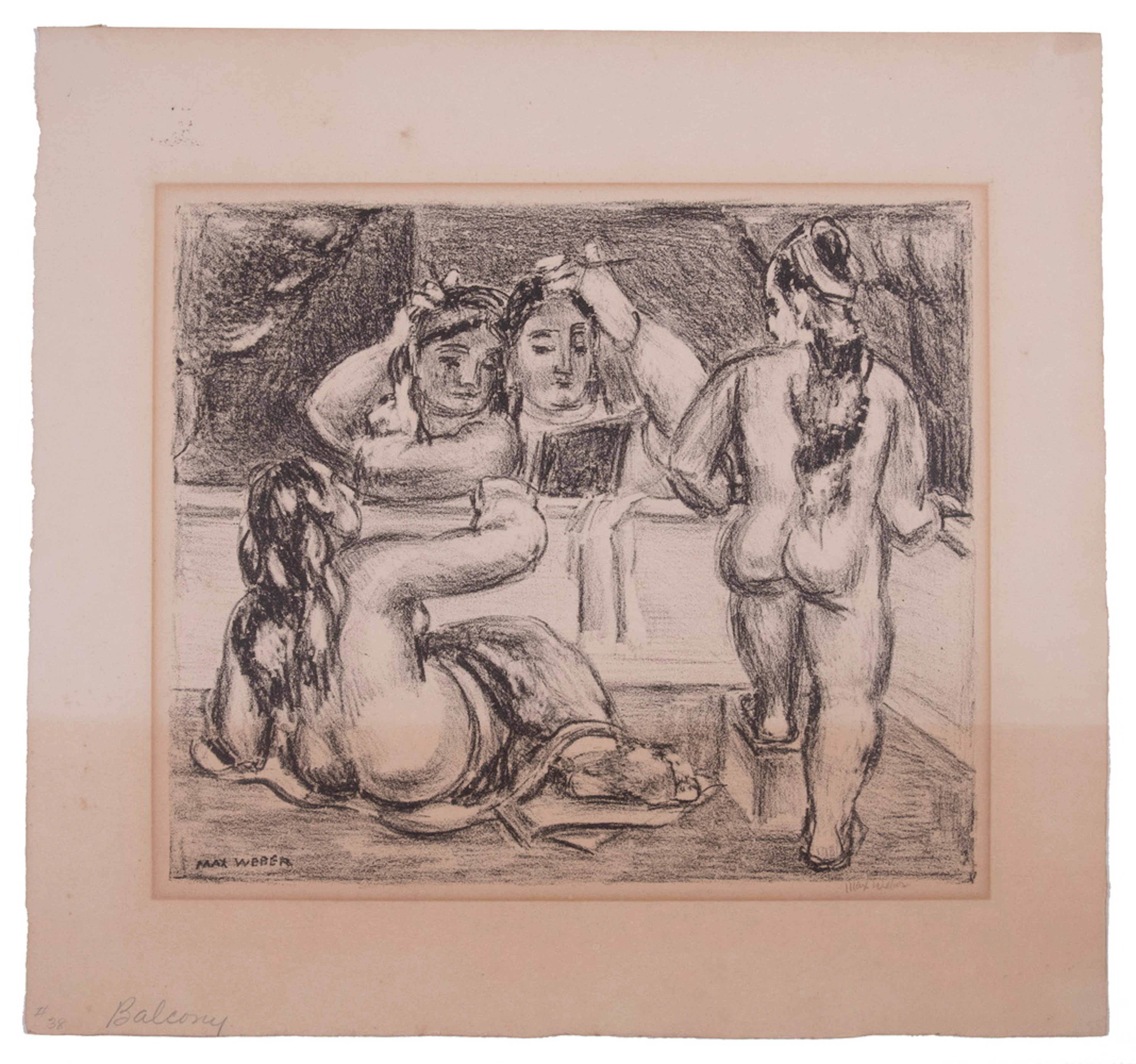 MAX WEBER (NY/FRANCE/RUSSIA, 1881-1961)