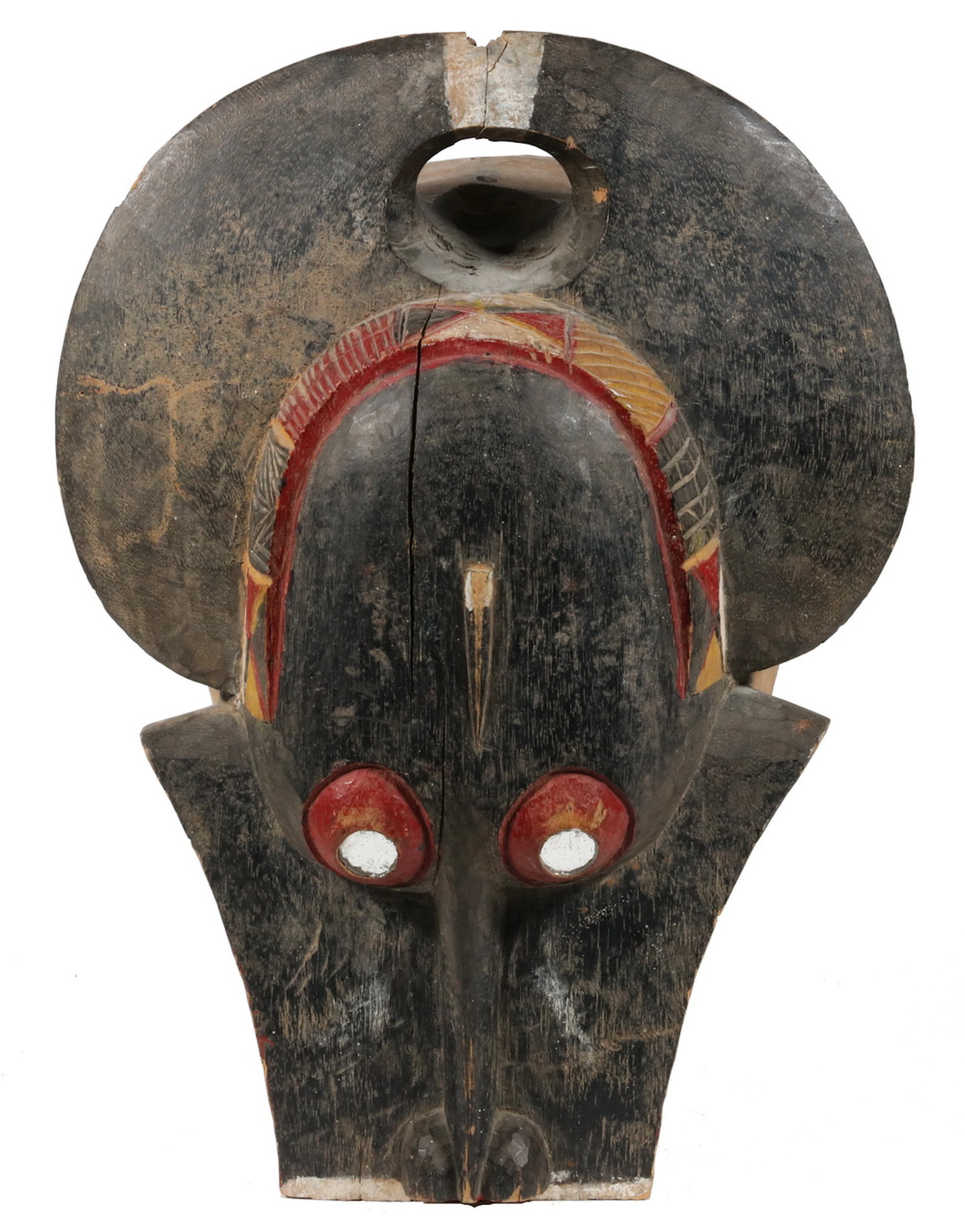 AFRICAN HELMET MASK