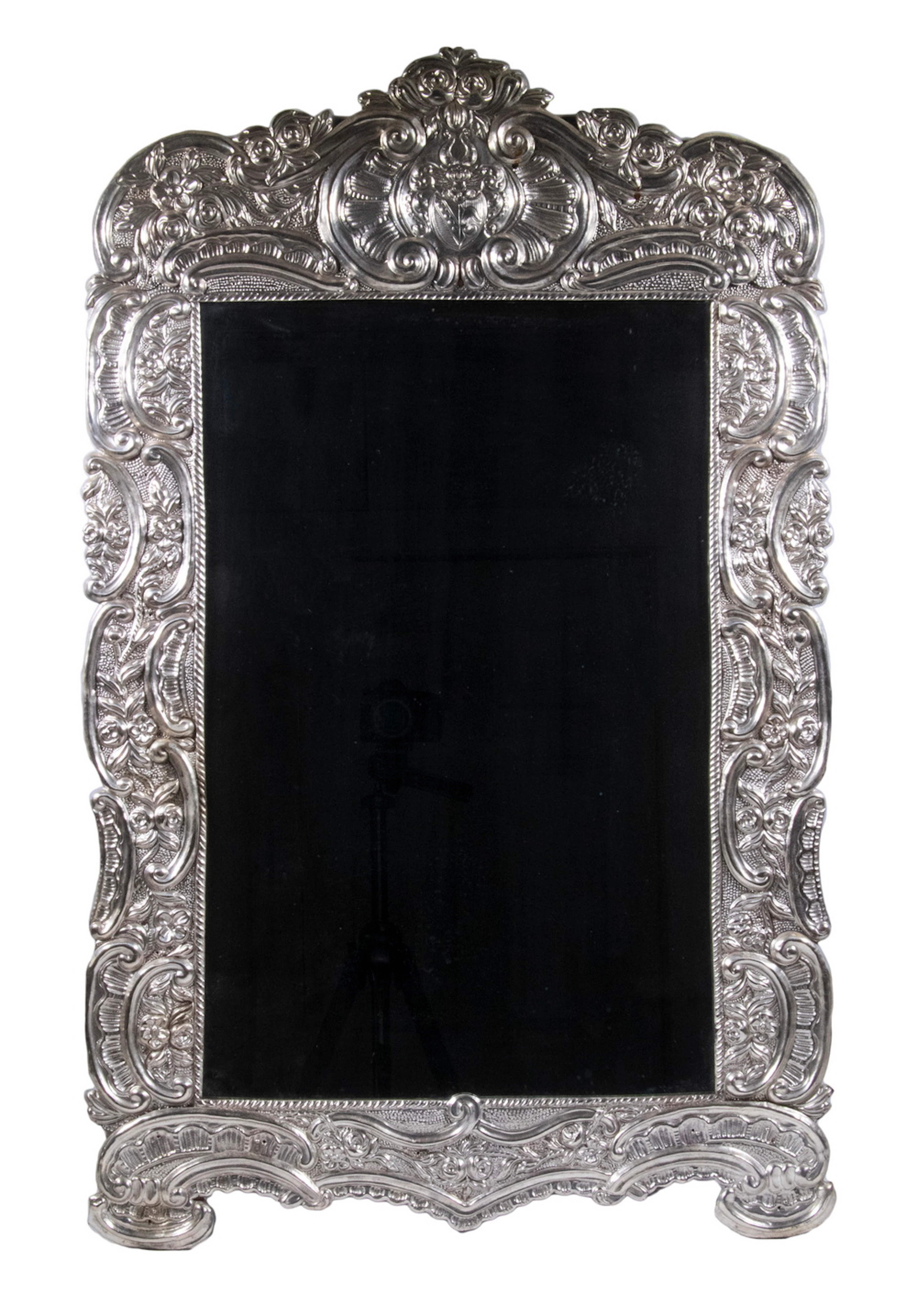 SPANISH COLONIAL SILVER MIRROR