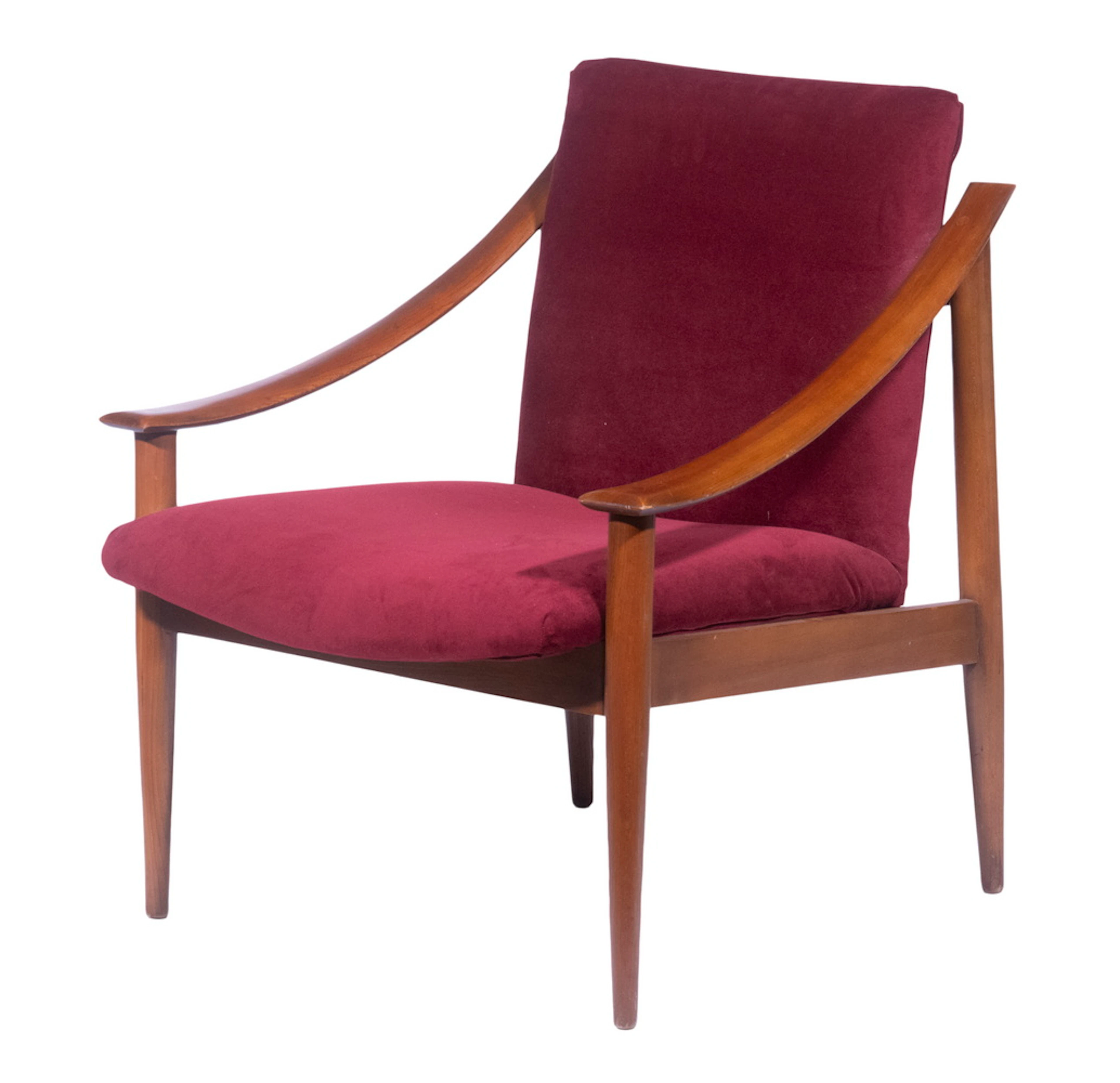MODERNIST DESIGN ARMCHAIR, ATTRIBUTED TO PETER HVIDT