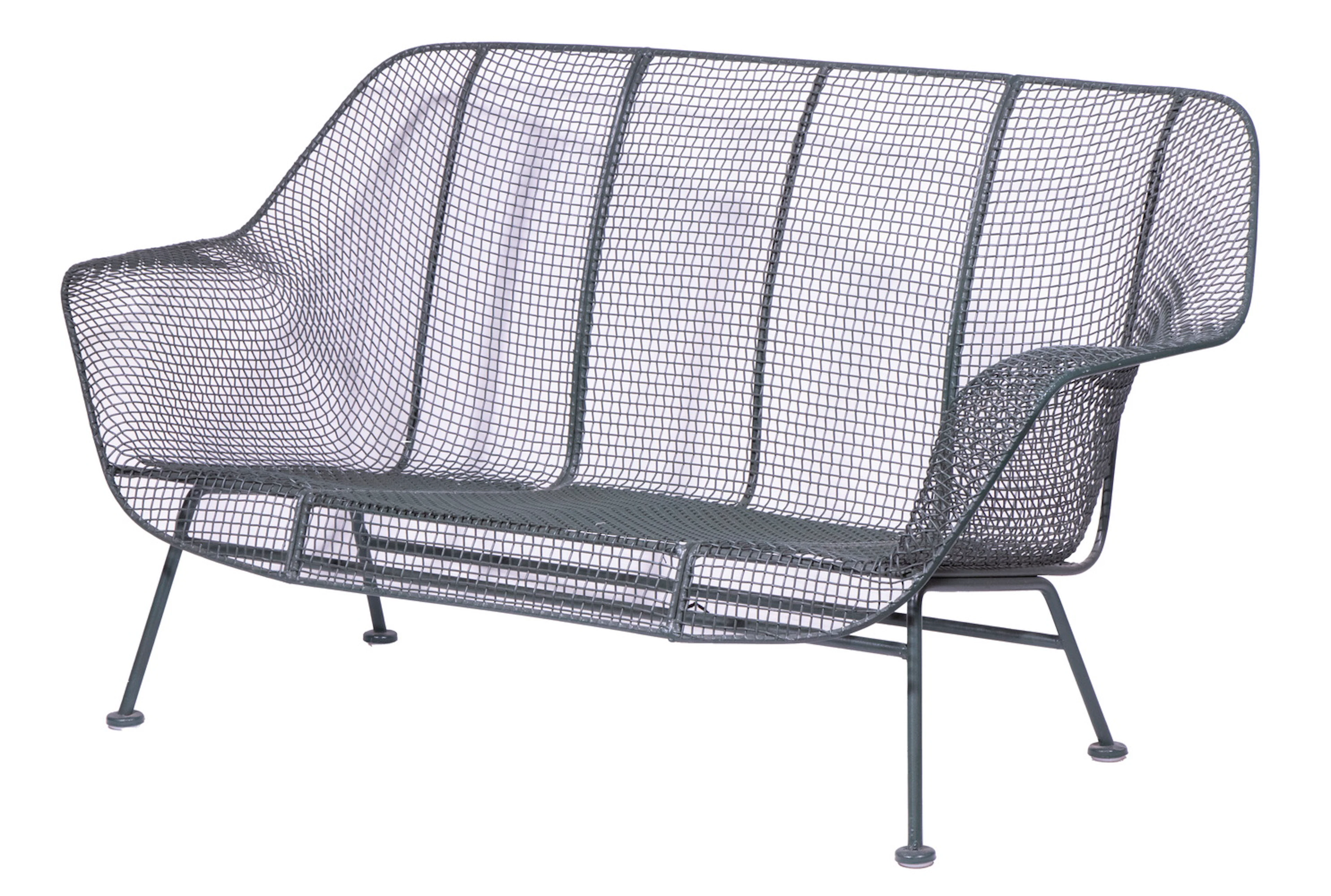 RUSSELL WOODARD "SCULPTURA" PATIO LOVESEAT