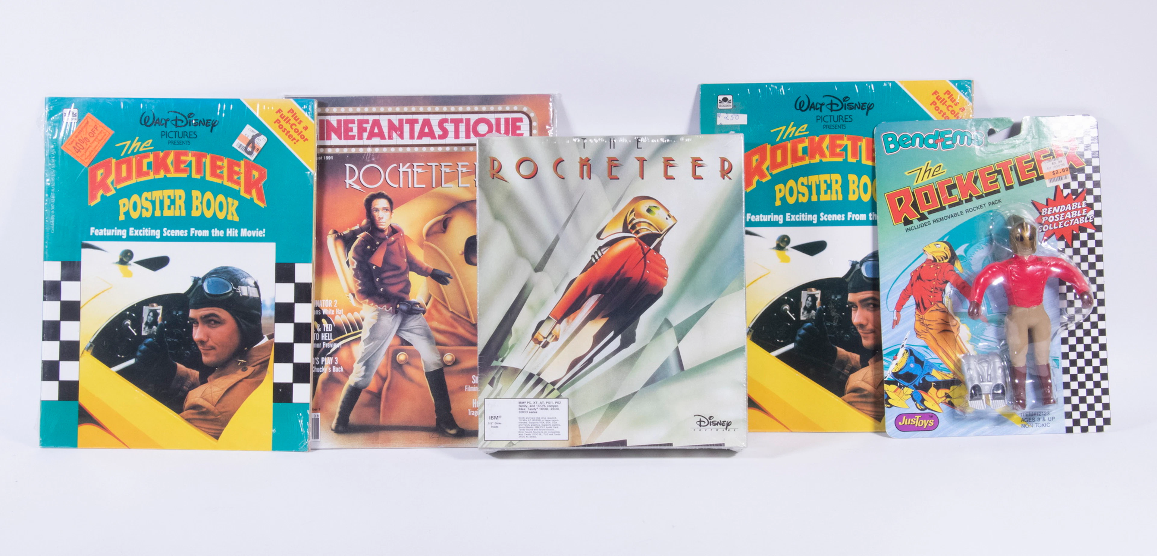 "THE ROCKETEER" VIDEO GAME & MEMORABILIA