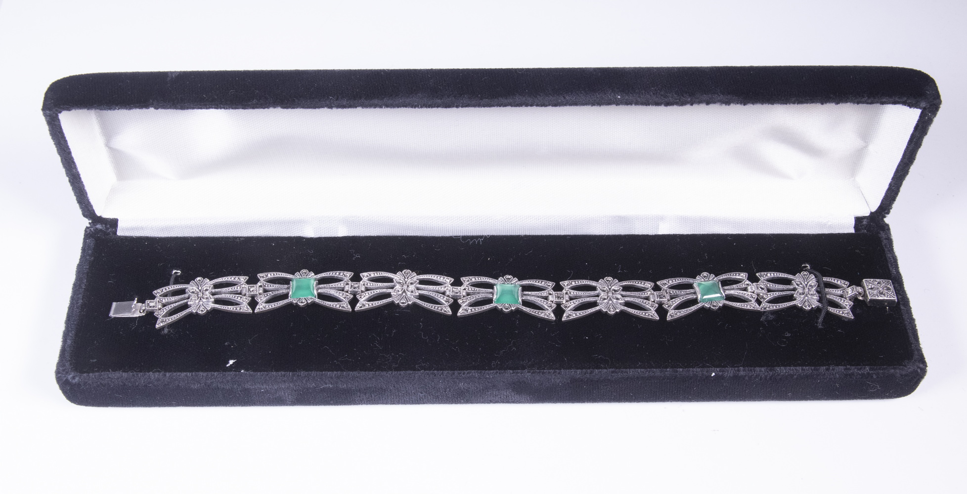 STERLING & MARCASITE BRACELET