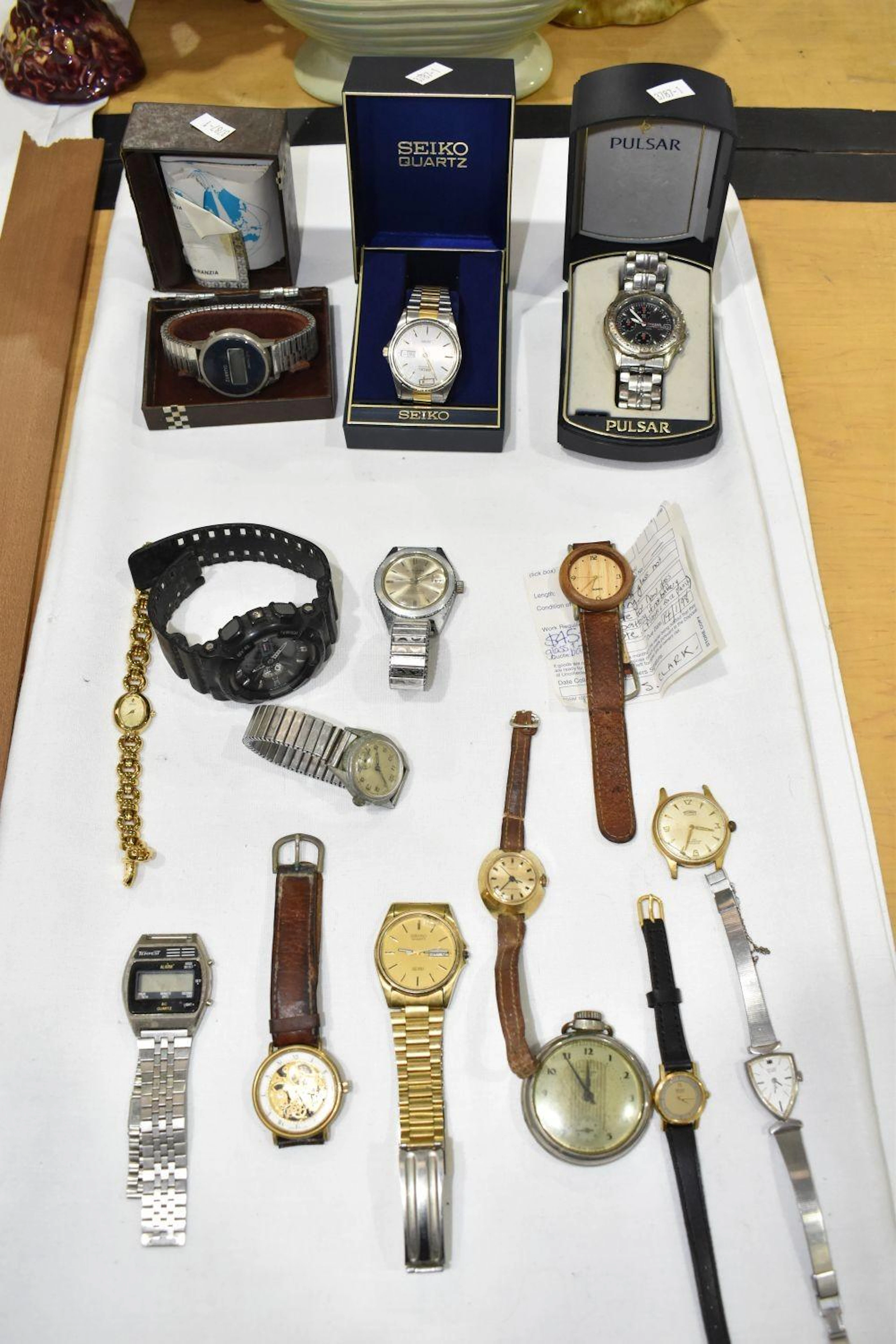 Assorted Gents and Ladies Vintage and other Wrist Watches - Pulsar