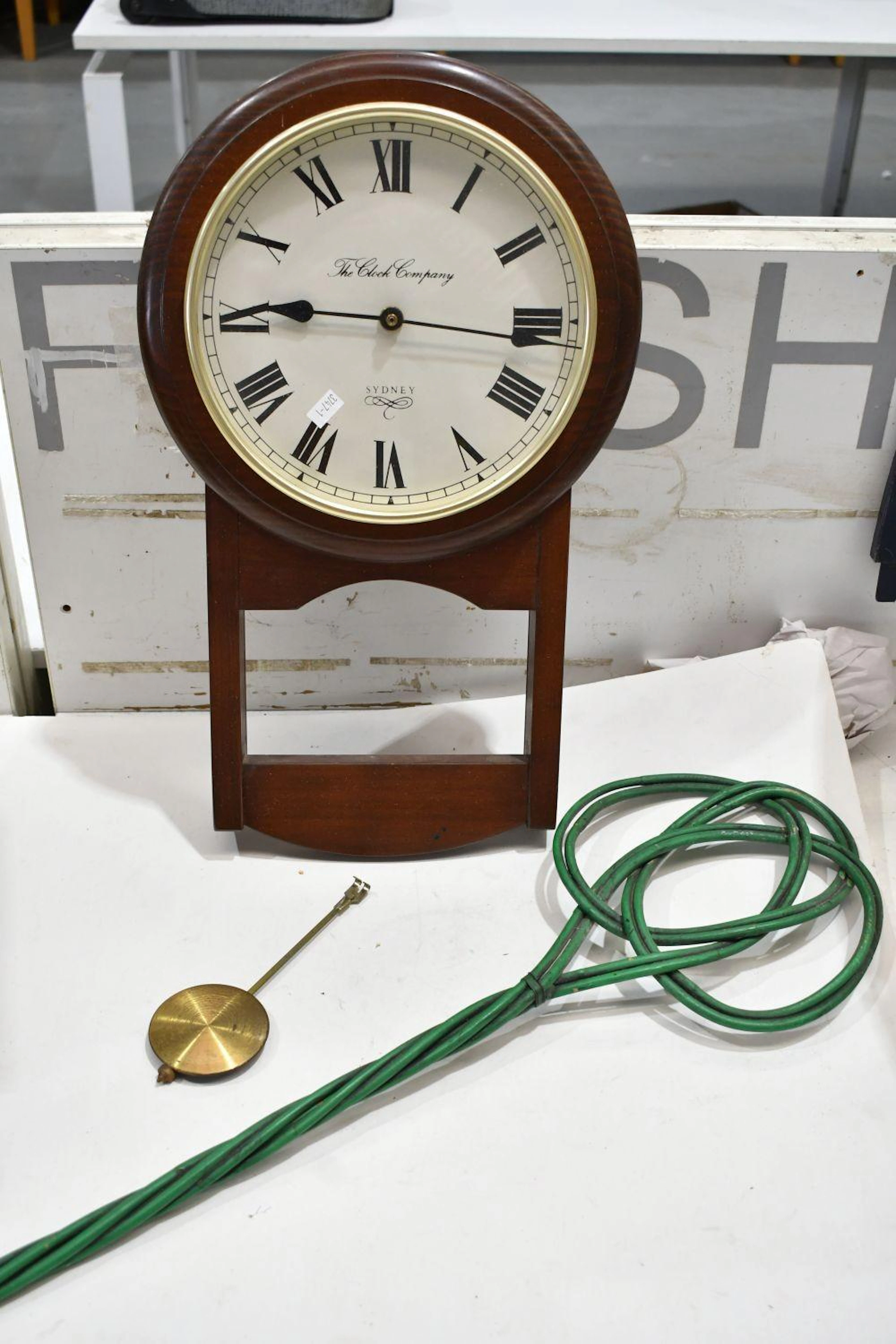 2 Items - including one wall clock