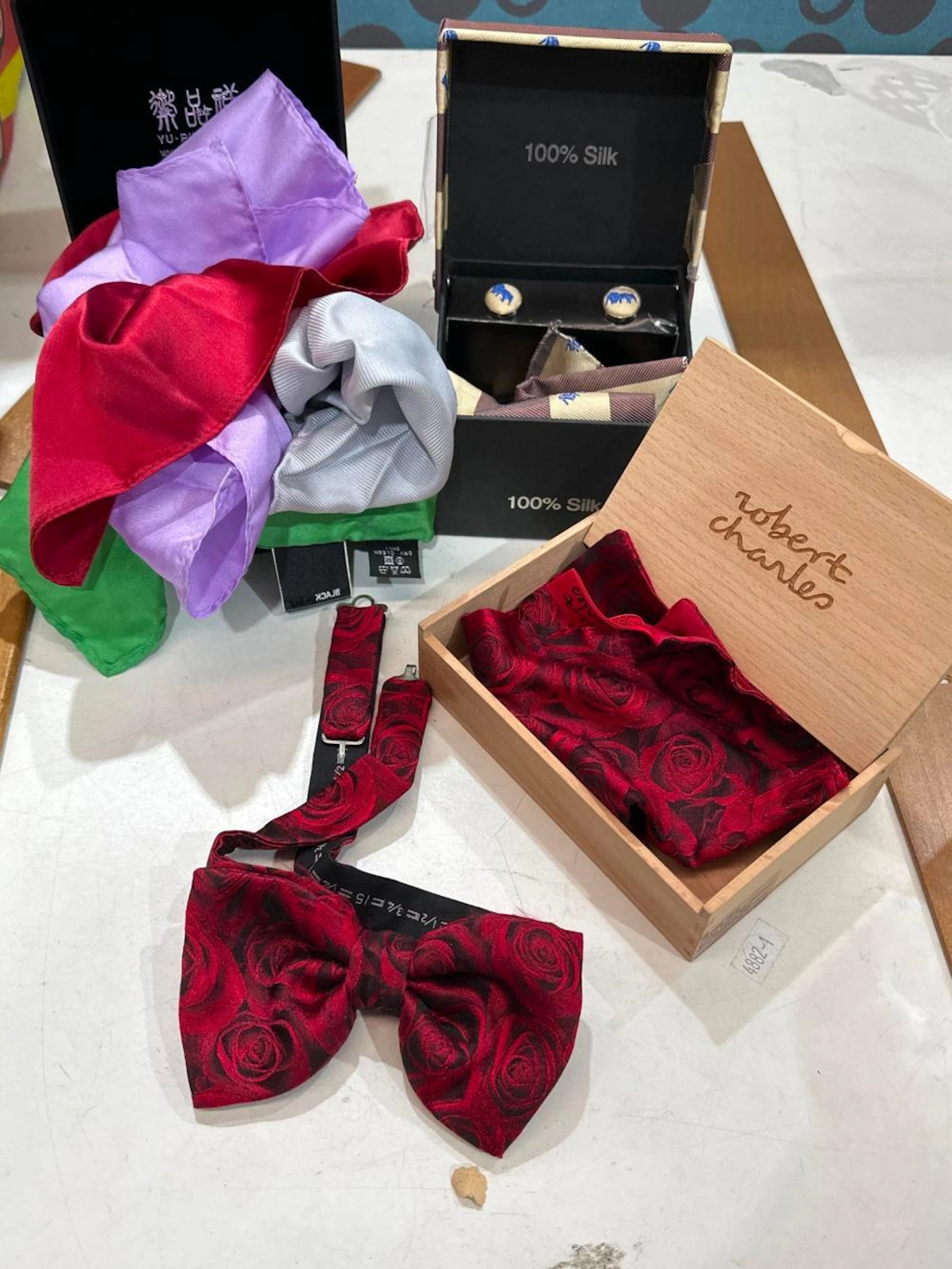 Collection of gentleman's fashion accessories incl