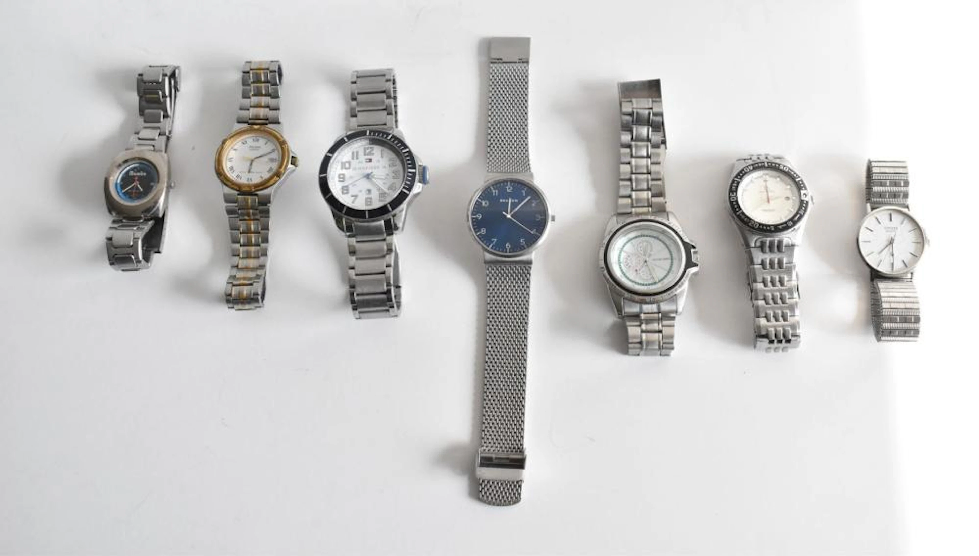 Collection of 7 Various Gents Watches - different brands