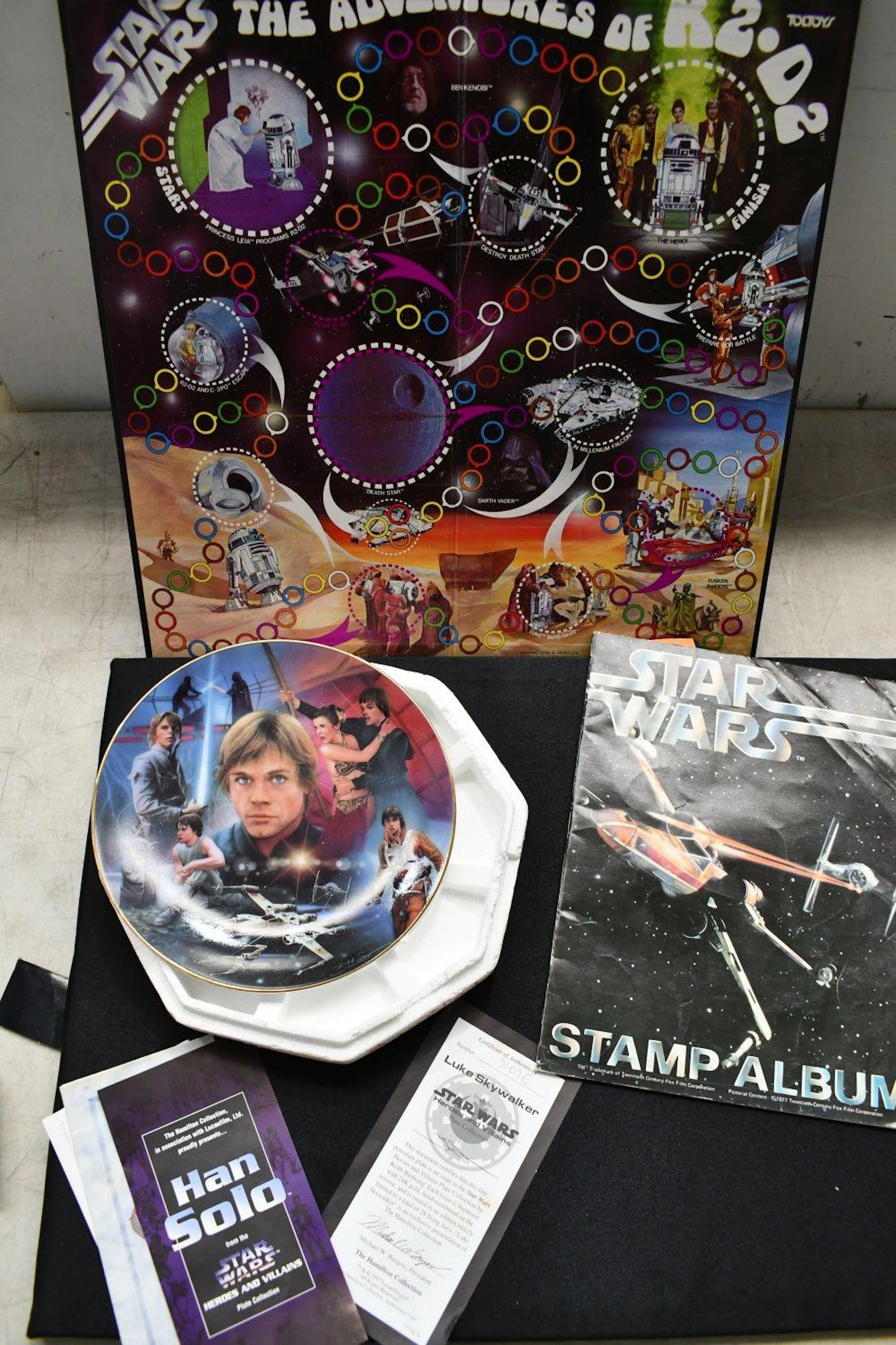 Hamilton Star Wars Portrait Collector Plate Number 3107E - 1996