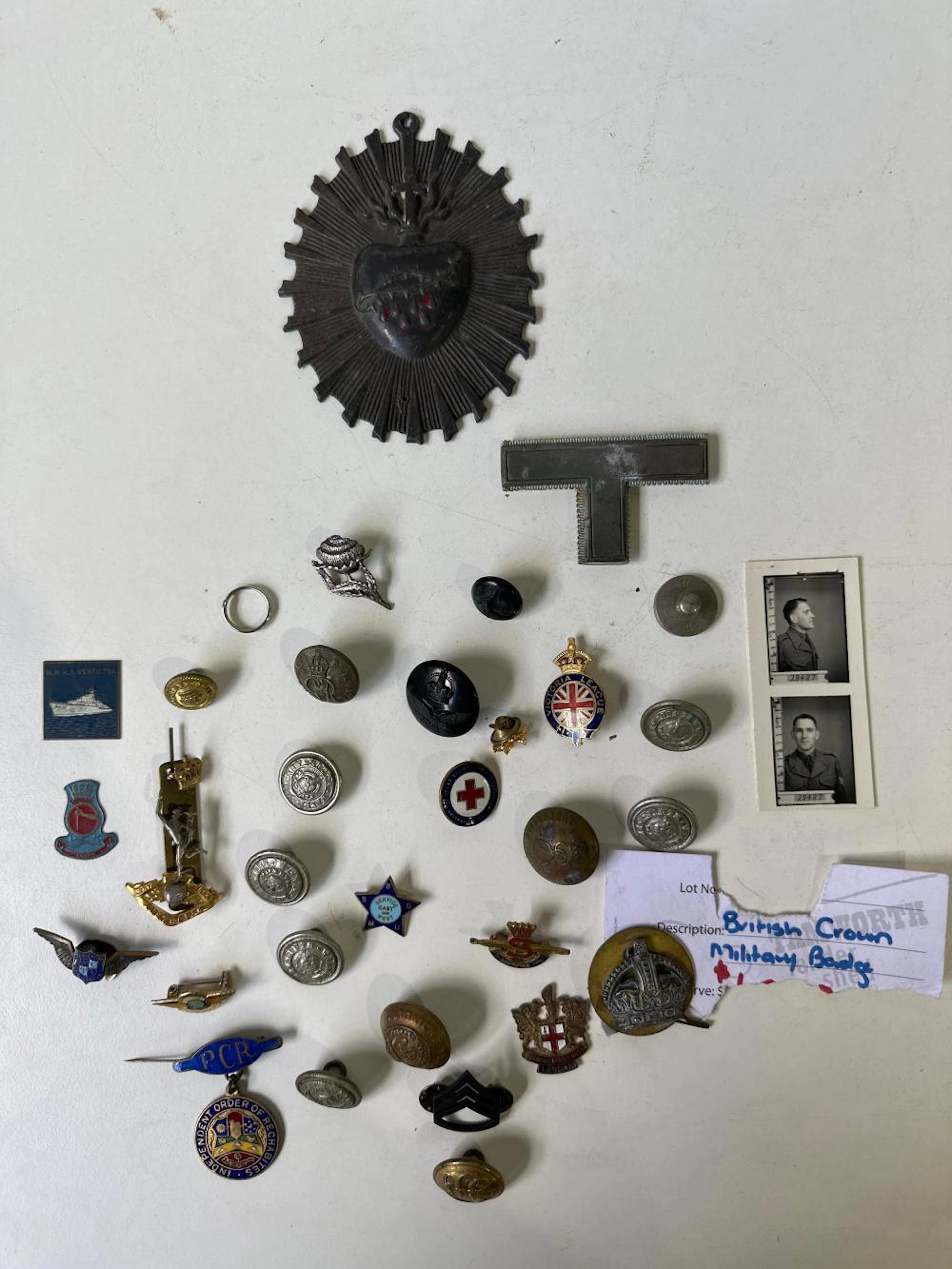 Collection of items incl