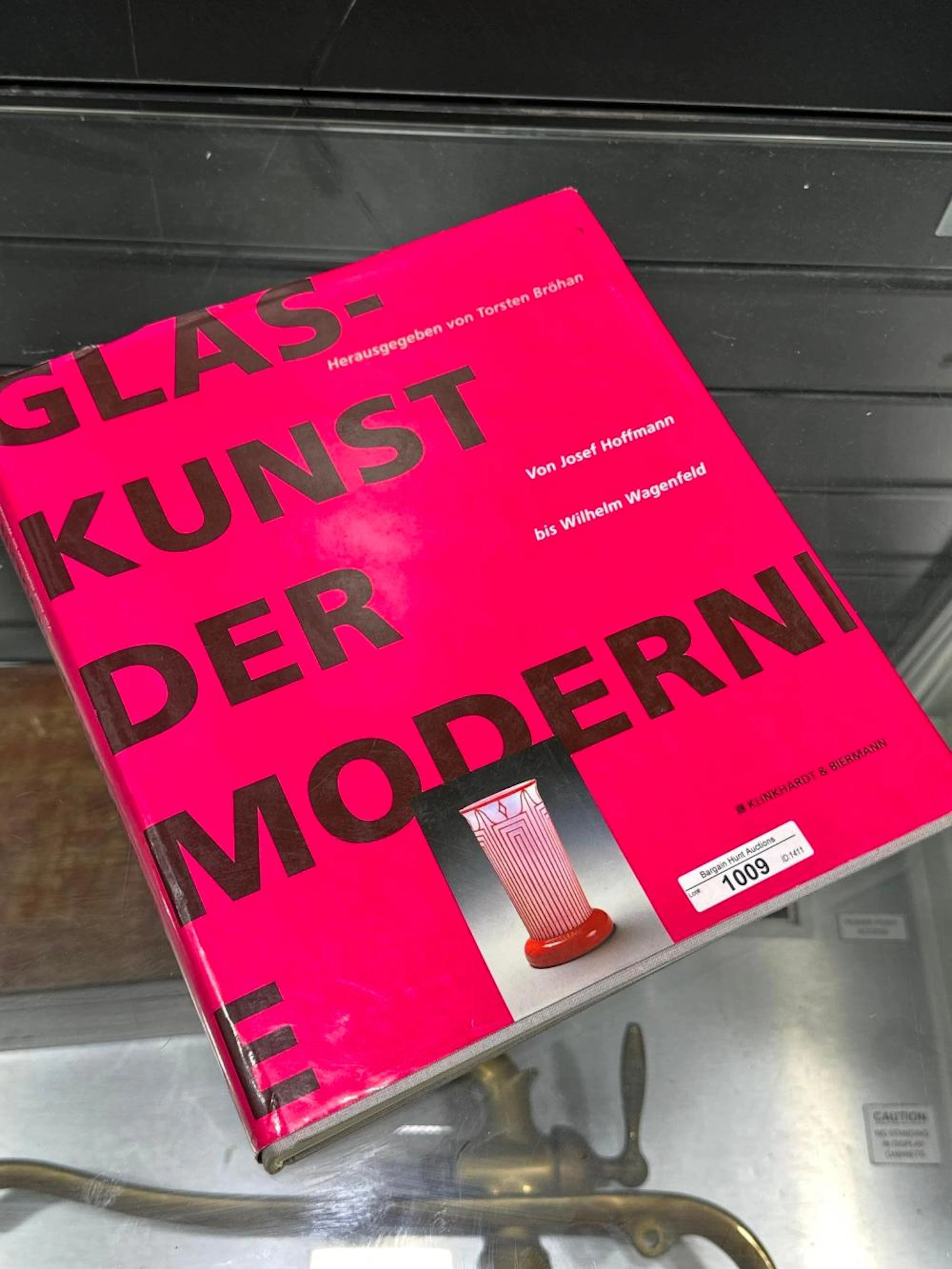 Rare book ?Glaskunst der Moderne?, Von Josef Hoffmann and Wilhelm Wagenfeld