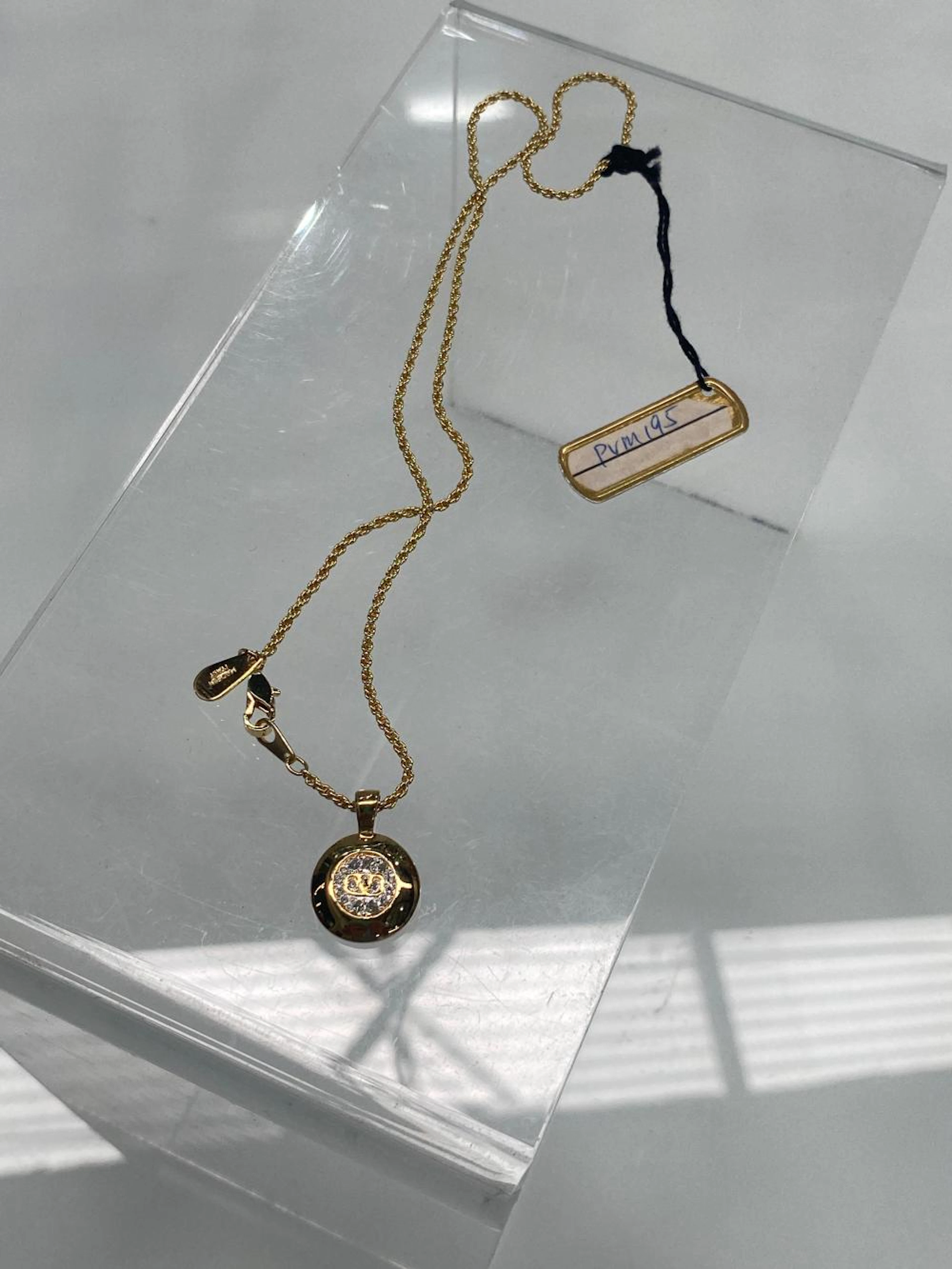 Vintage (never worn) Valentino Garavani Bijoux gold tone...