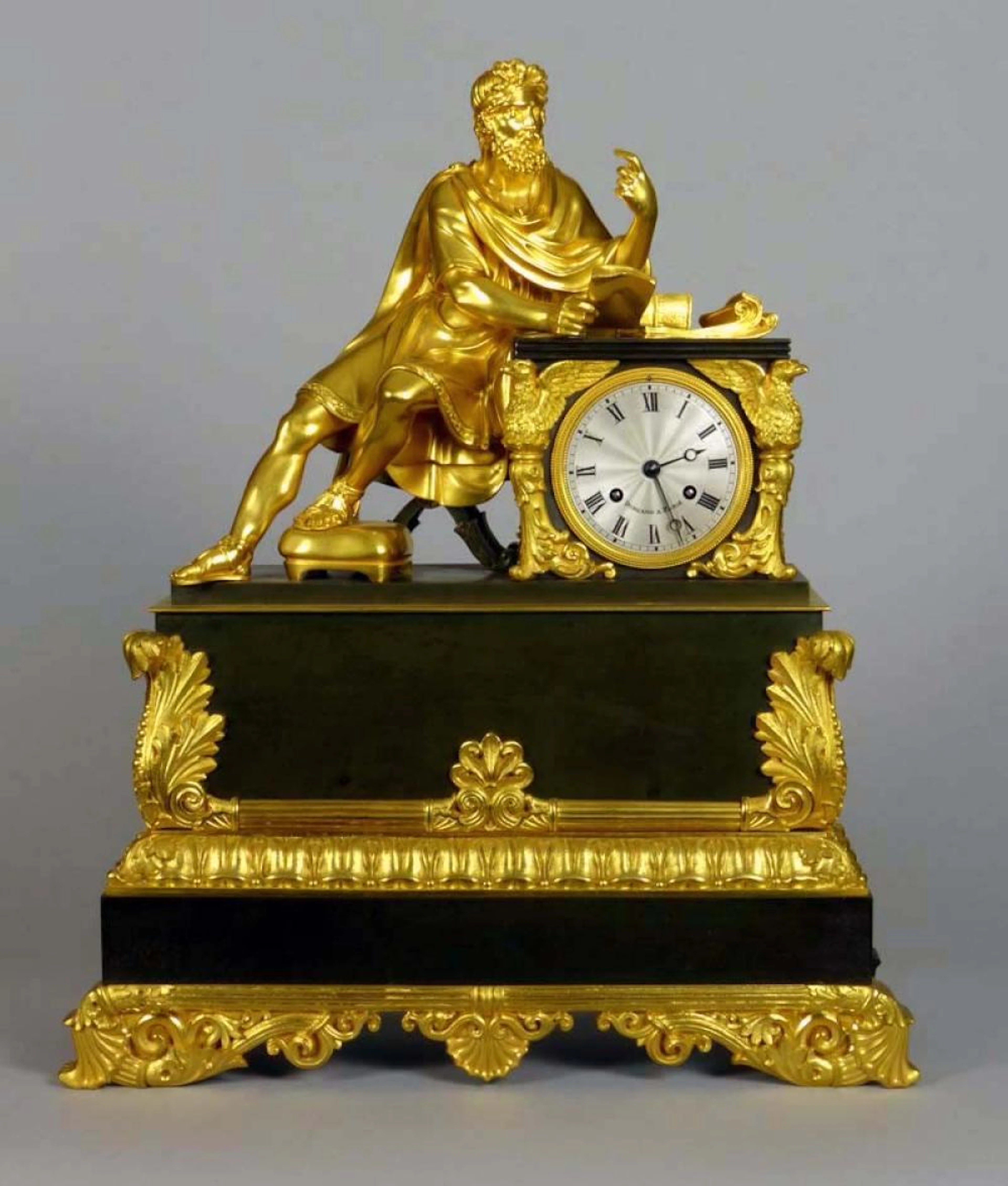 Superb French Pendule de Cheminée Mantel Clock - of the Louis-Philippe Period
