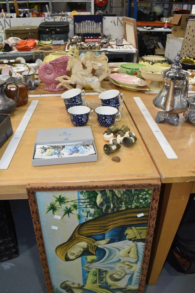 Assorted Items - including framed religious print
