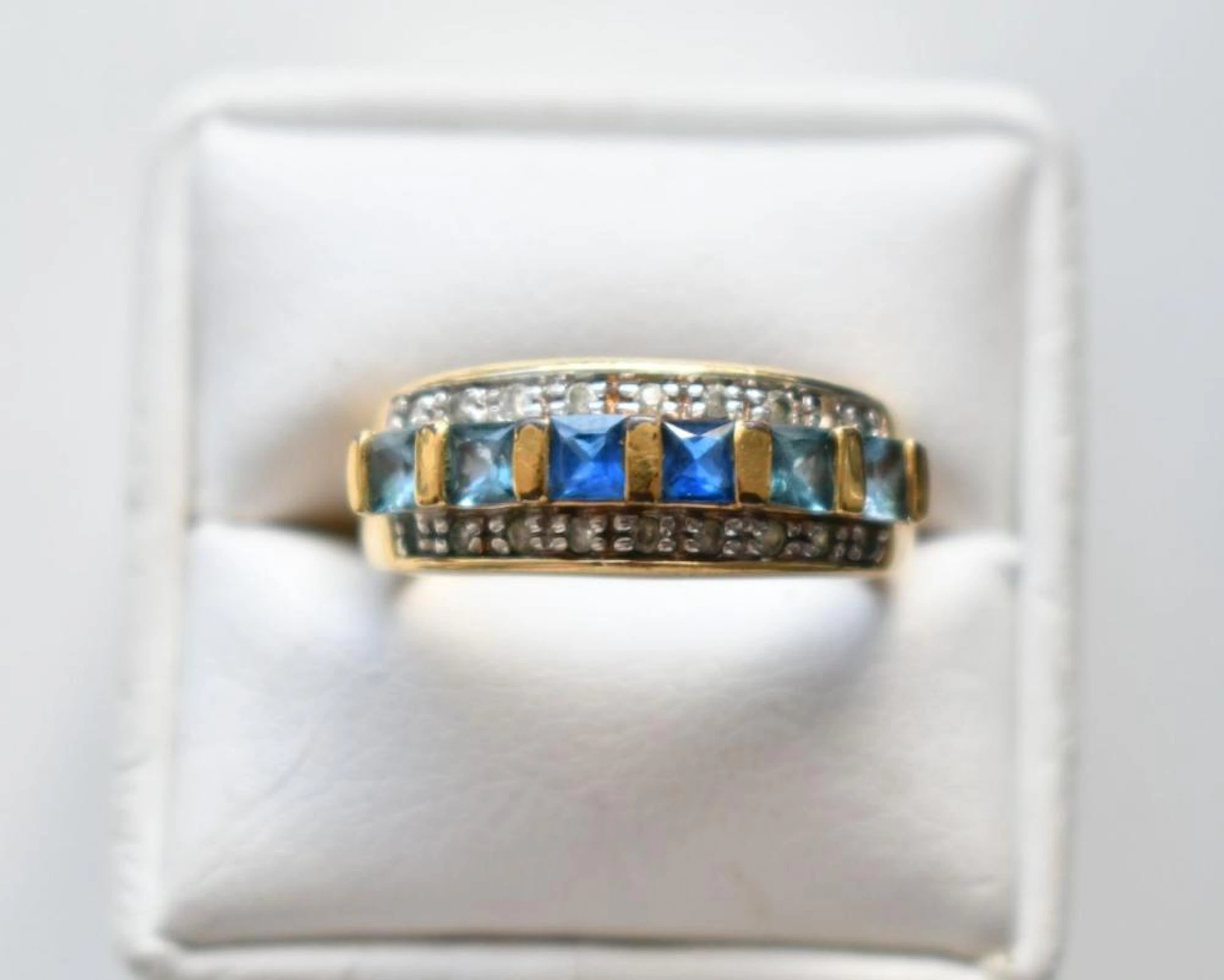 Gold Plated Sterling Silver Ring - from Jackie Kennedy Collection