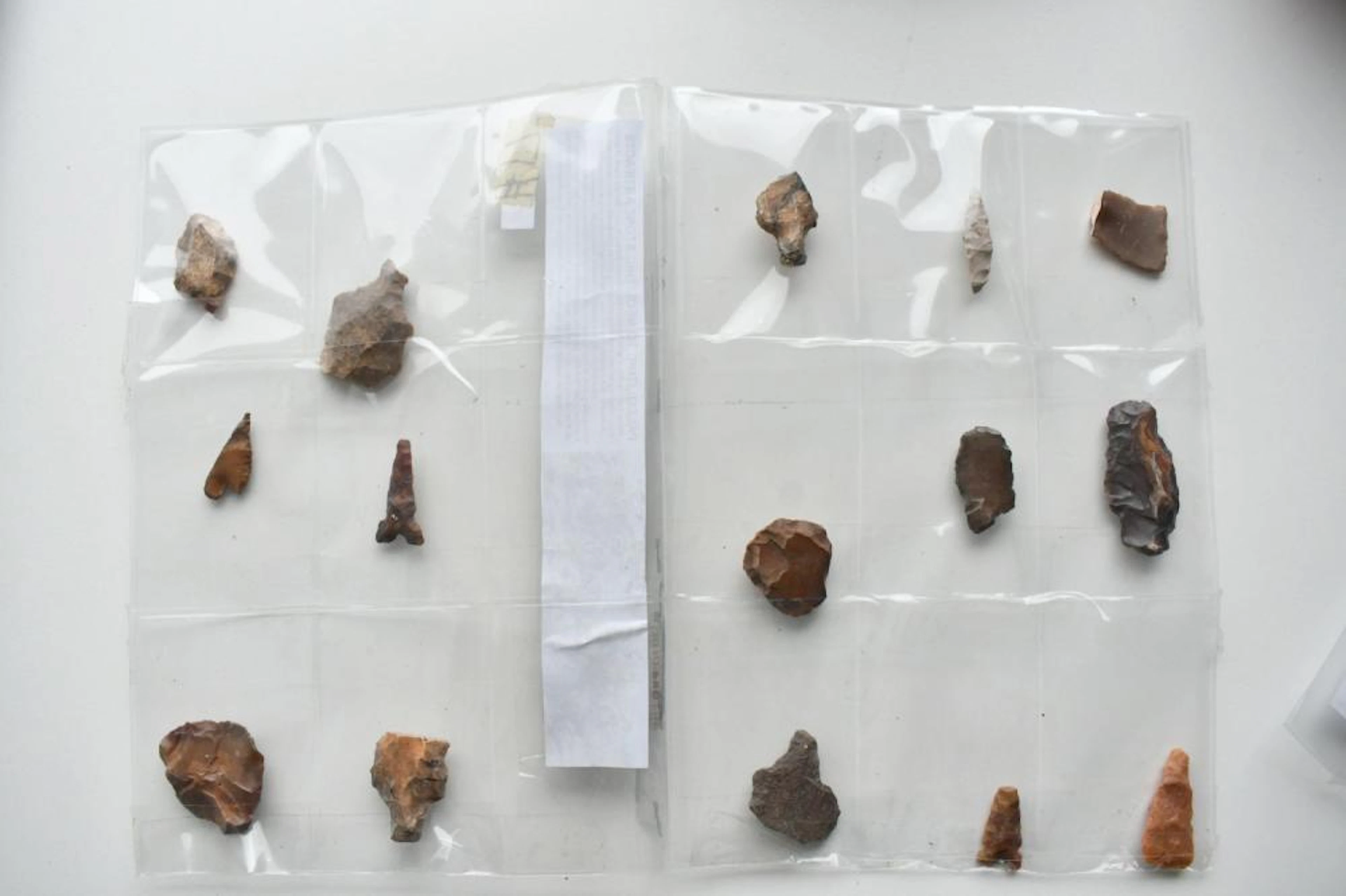 Collection of Paleolithic and Neolithic Stone age artifacts from Africa