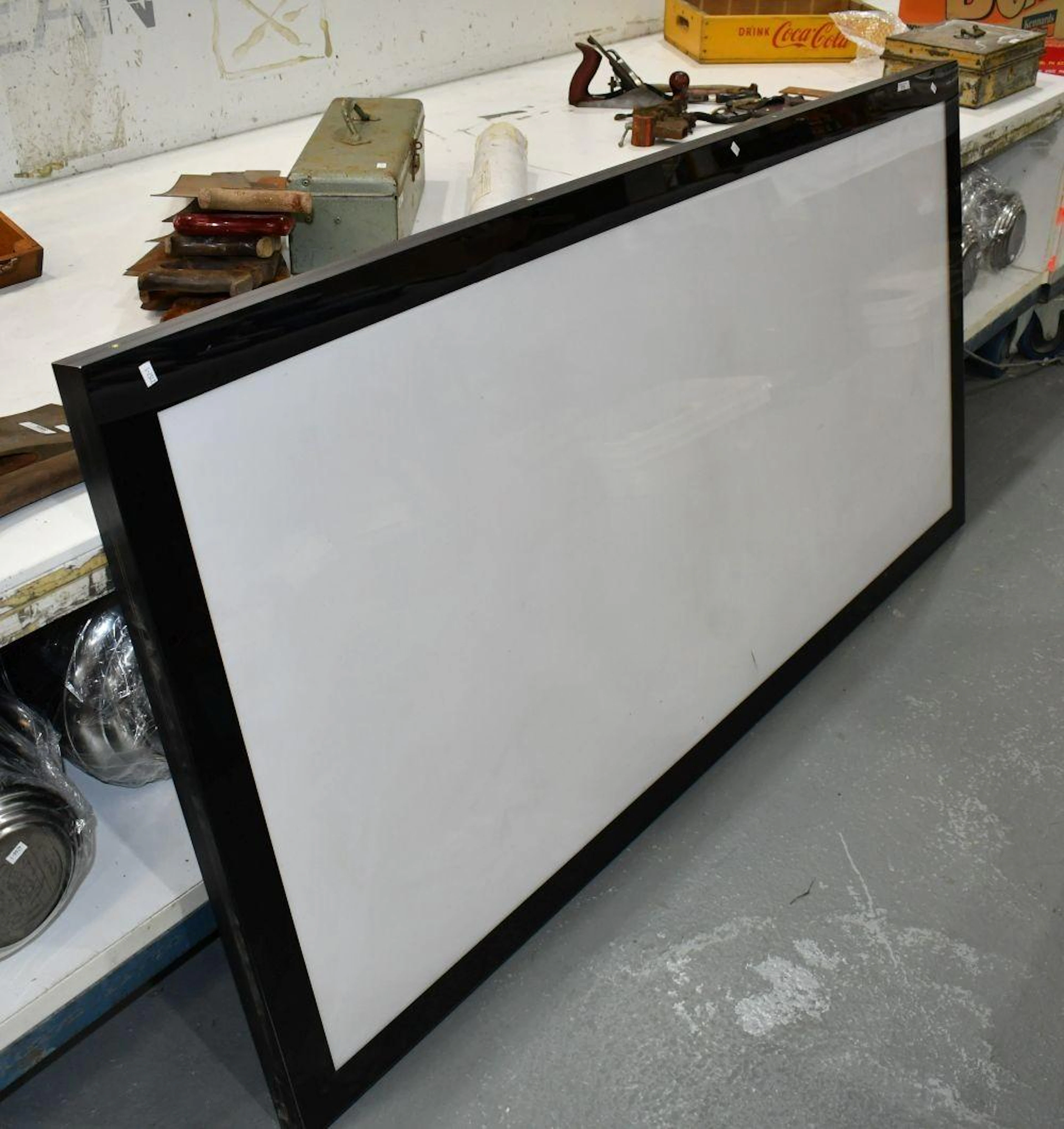 Large Commercial Advertising Light Box - comes with various Chanel prints