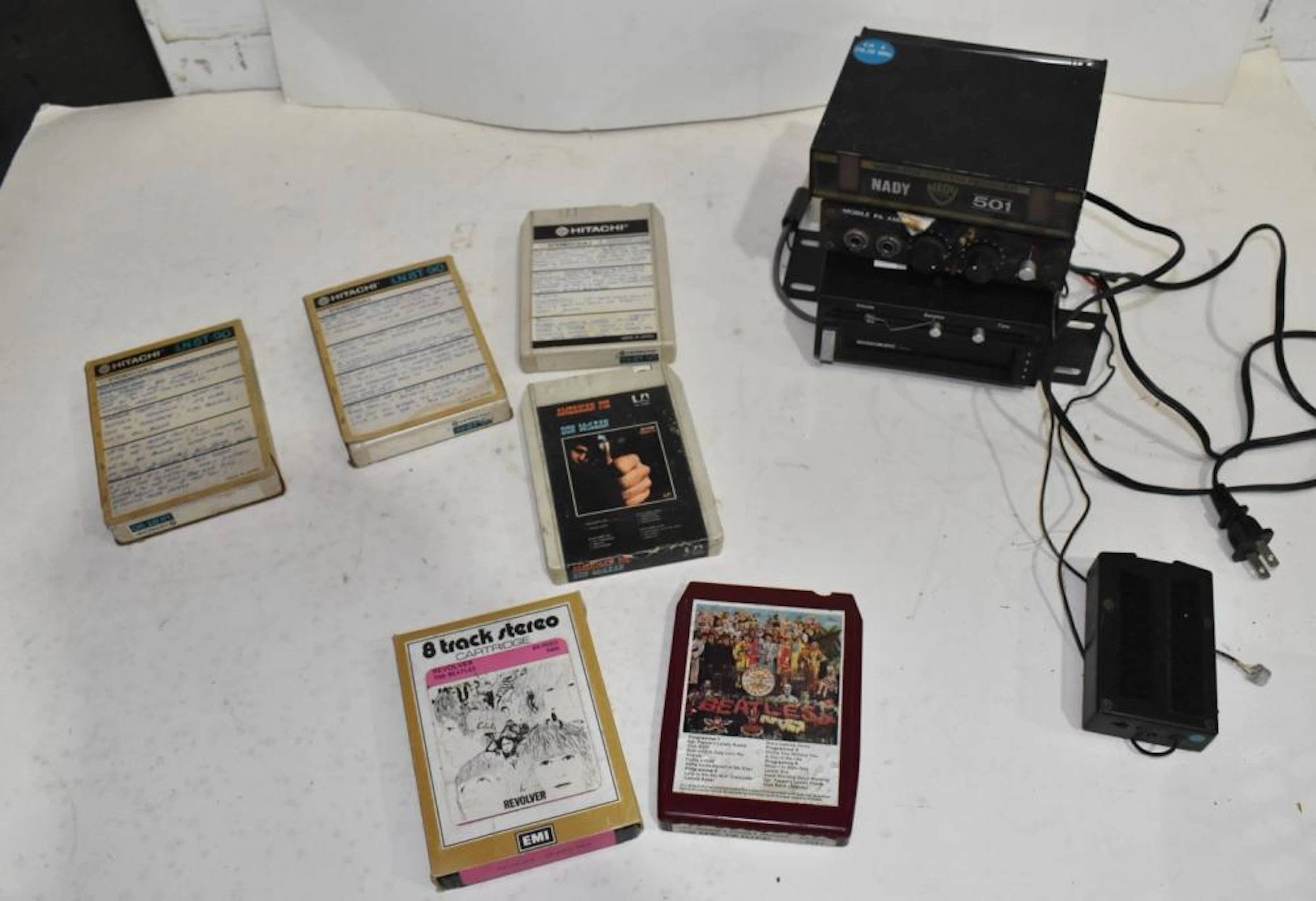 Vintage Sparkomatic 8 Track Auto Player (underdash model)...